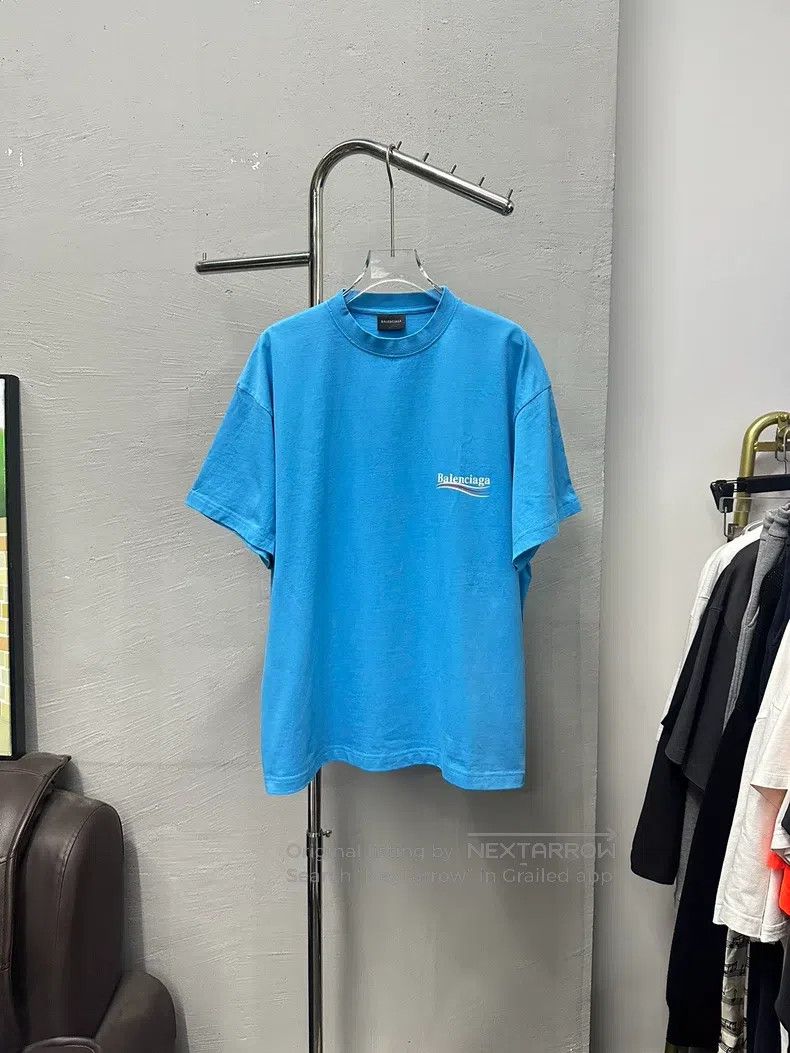 Balenciaga Balenciaga Sky Blue Coca-Cola Short Sleeve, XS size Size US XS / EU 42 / 0 - 1 Thumbnail