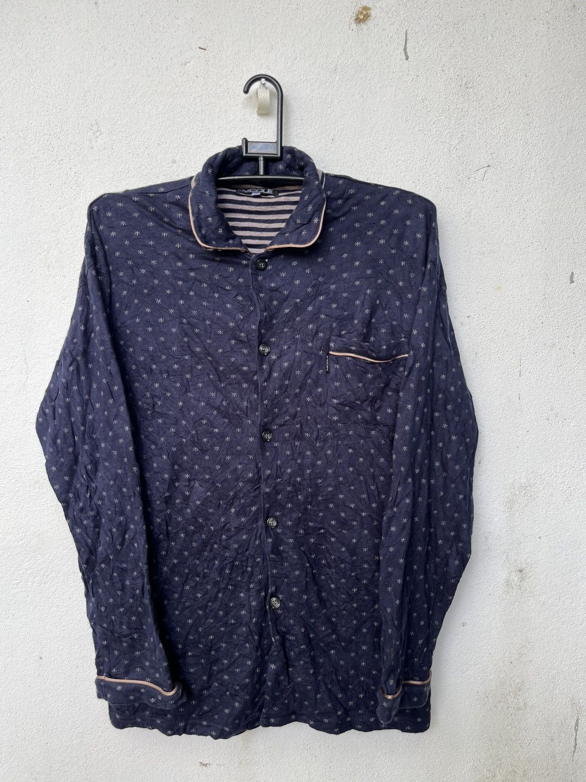 Nicole Club 💥Fullprinted NICOLE MEN Button Ups Luxurious Wear Size US M / EU 48-50 / 2 - 1 Thumbnail