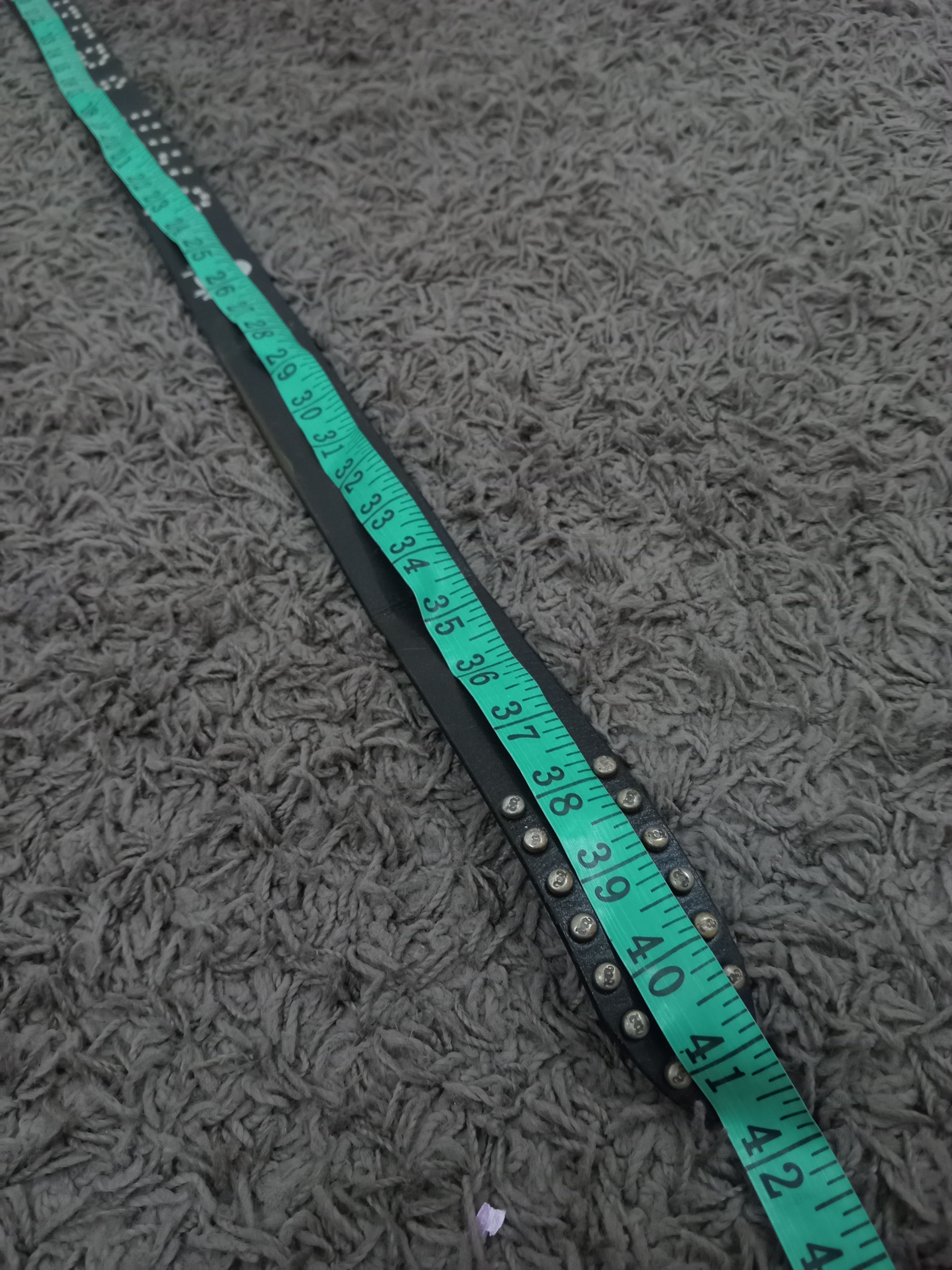 Japanese Brand Vintage Jupiter Juno Studded Leather Belt Size 34 - 3 Thumbnail