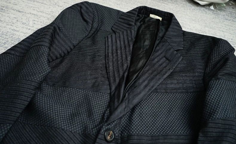 Comme des Garcons comme des garcons spiral-cut patchwork suit-2505 Size US XS / EU 42 / 0 - 3 Thumbnail
