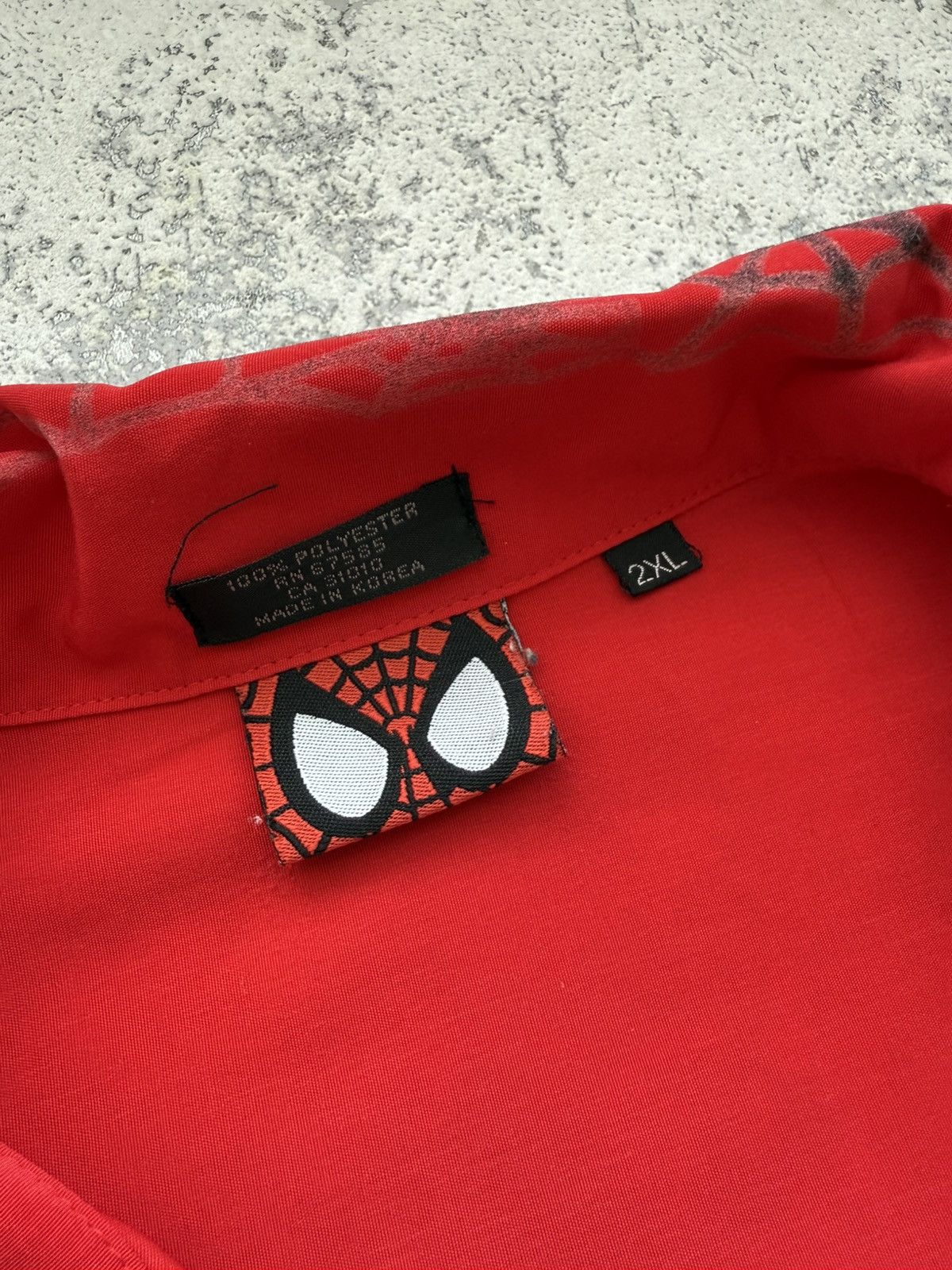 Marvel Comics × Vintage Vintage 2001 Spider Man Marvel Shirt Size US XXL / EU 58 / 5 - 7 Thumbnail