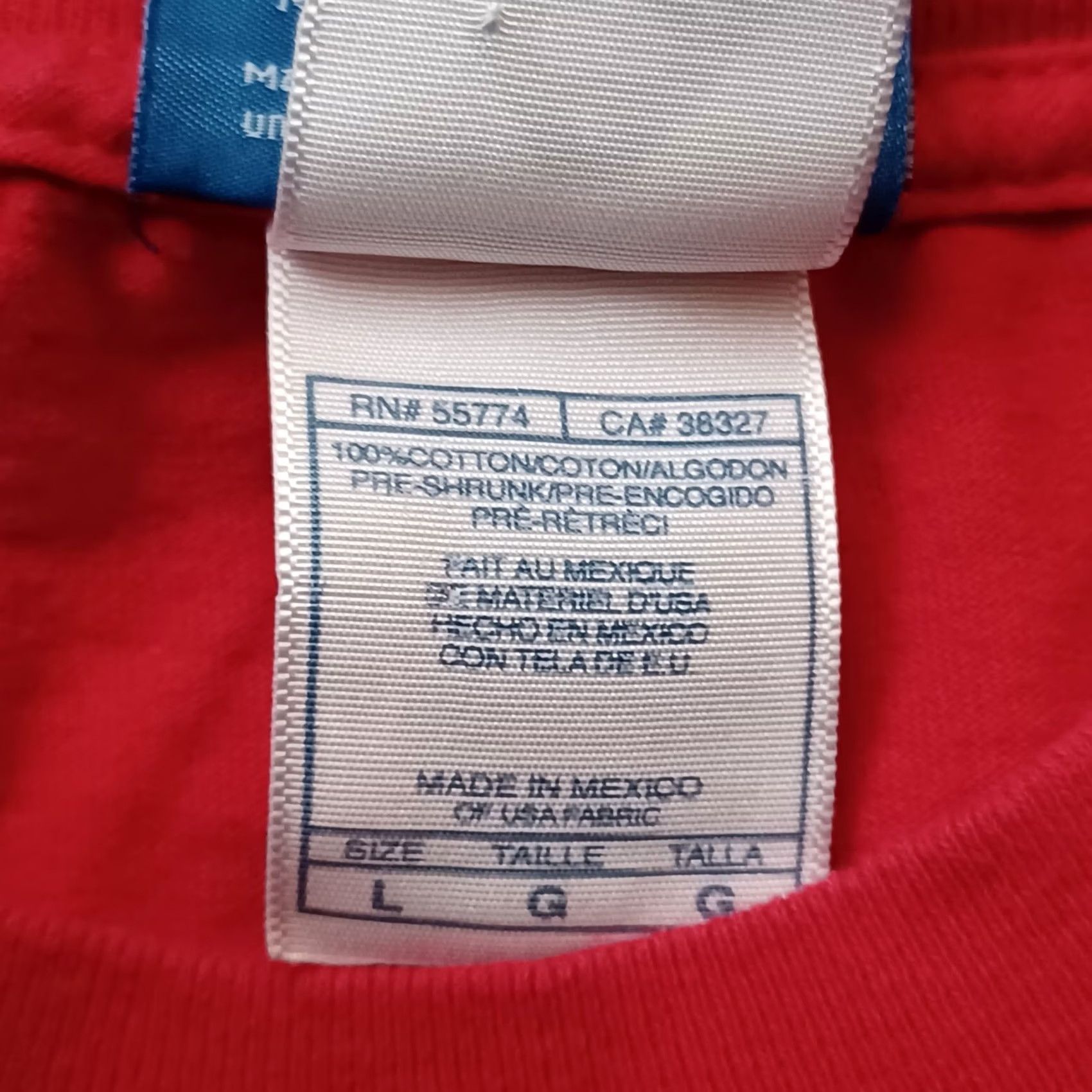 Vintage M&M's T Shirt Mens Large Red Christmas Wrapped in Lights Short Sleeve Vintage Mens Size US L / EU 52-54 / 3 - 2 Thumbnail