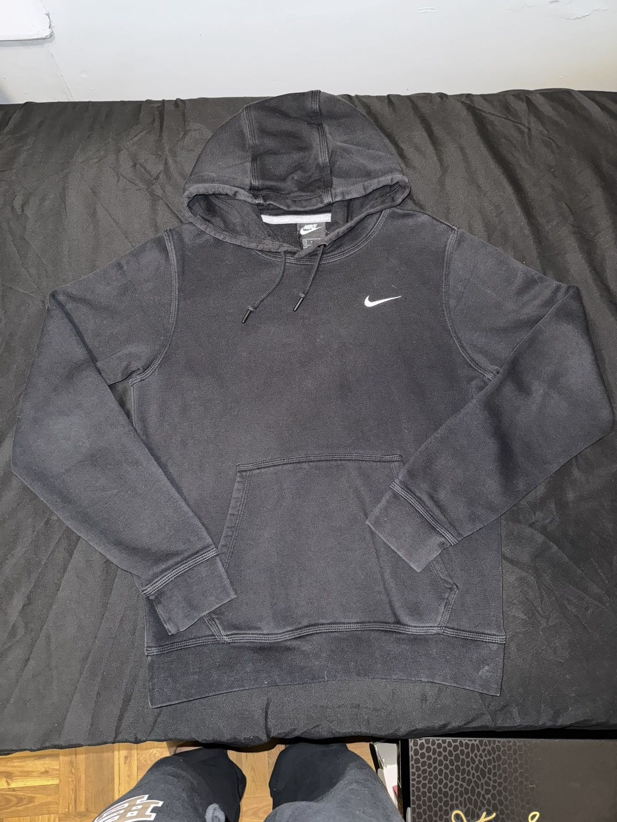 Nike Vintage Nike “Black” Hoodie Size Small Size S / US 4 / IT 40 - 2 Thumbnail