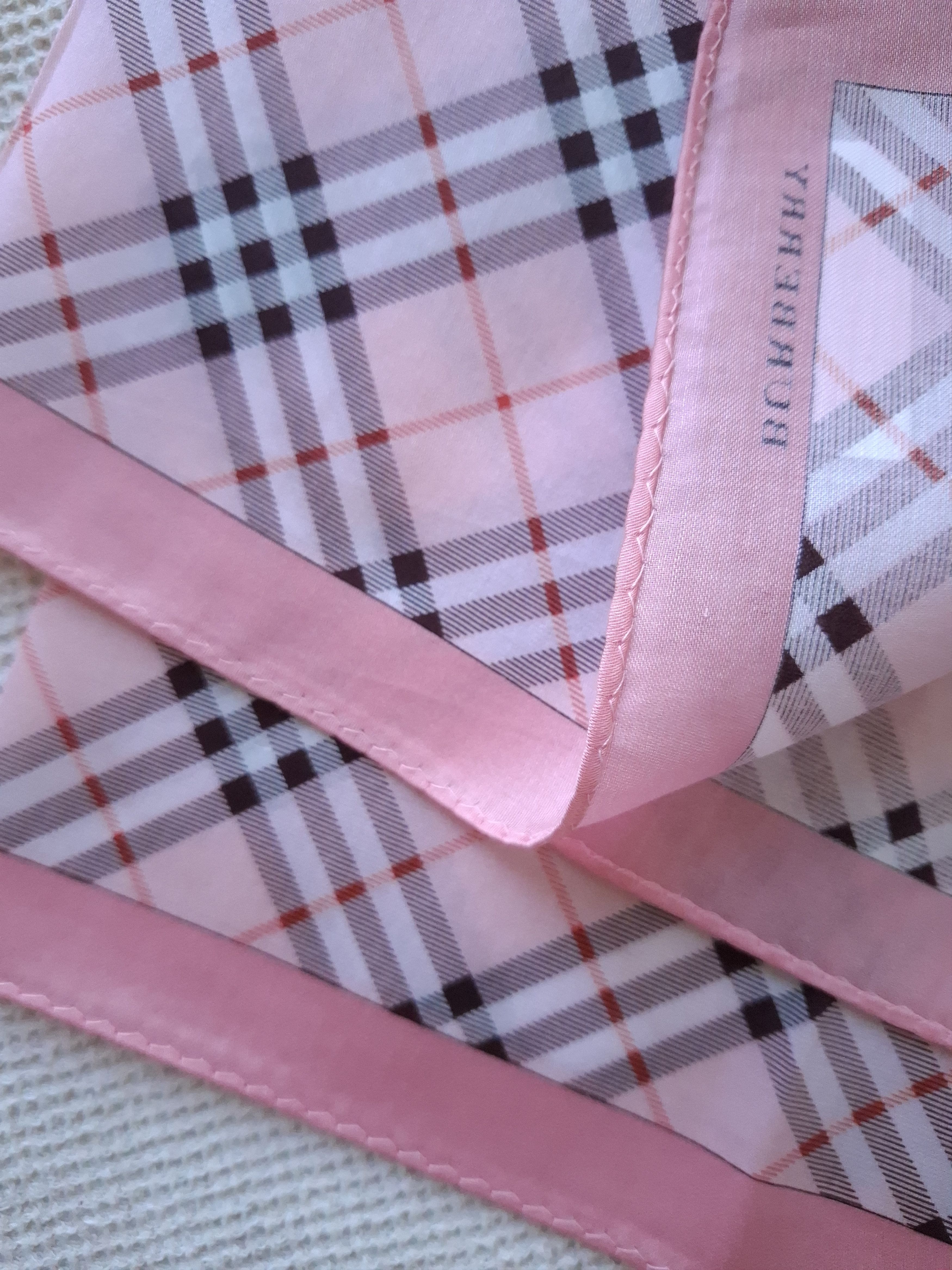 Burberry × Vintage NEW Vintage Burberry Bandana/Handkerchief/scarf Japan Size ONE SIZE - 4 Thumbnail