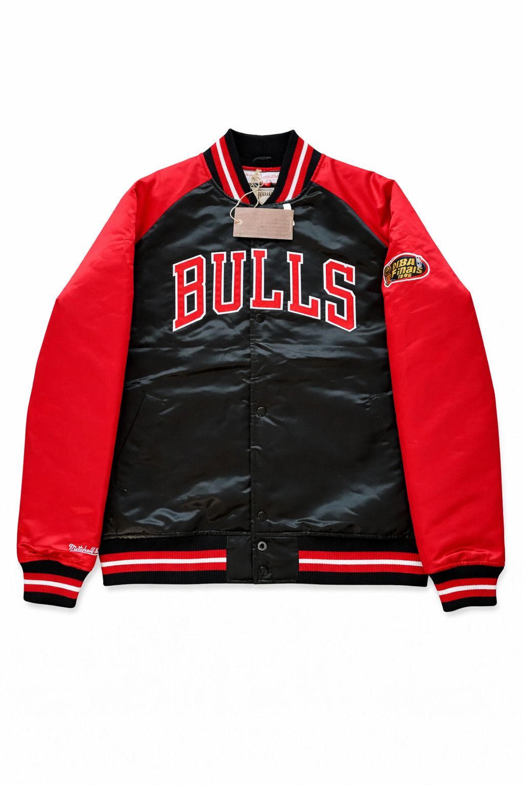 Mitchell & Ness Chicago Bulls Varsity Jacket – NBA Finals 1996 Size US L / EU 52-54 / 3 - 1 Thumbnail