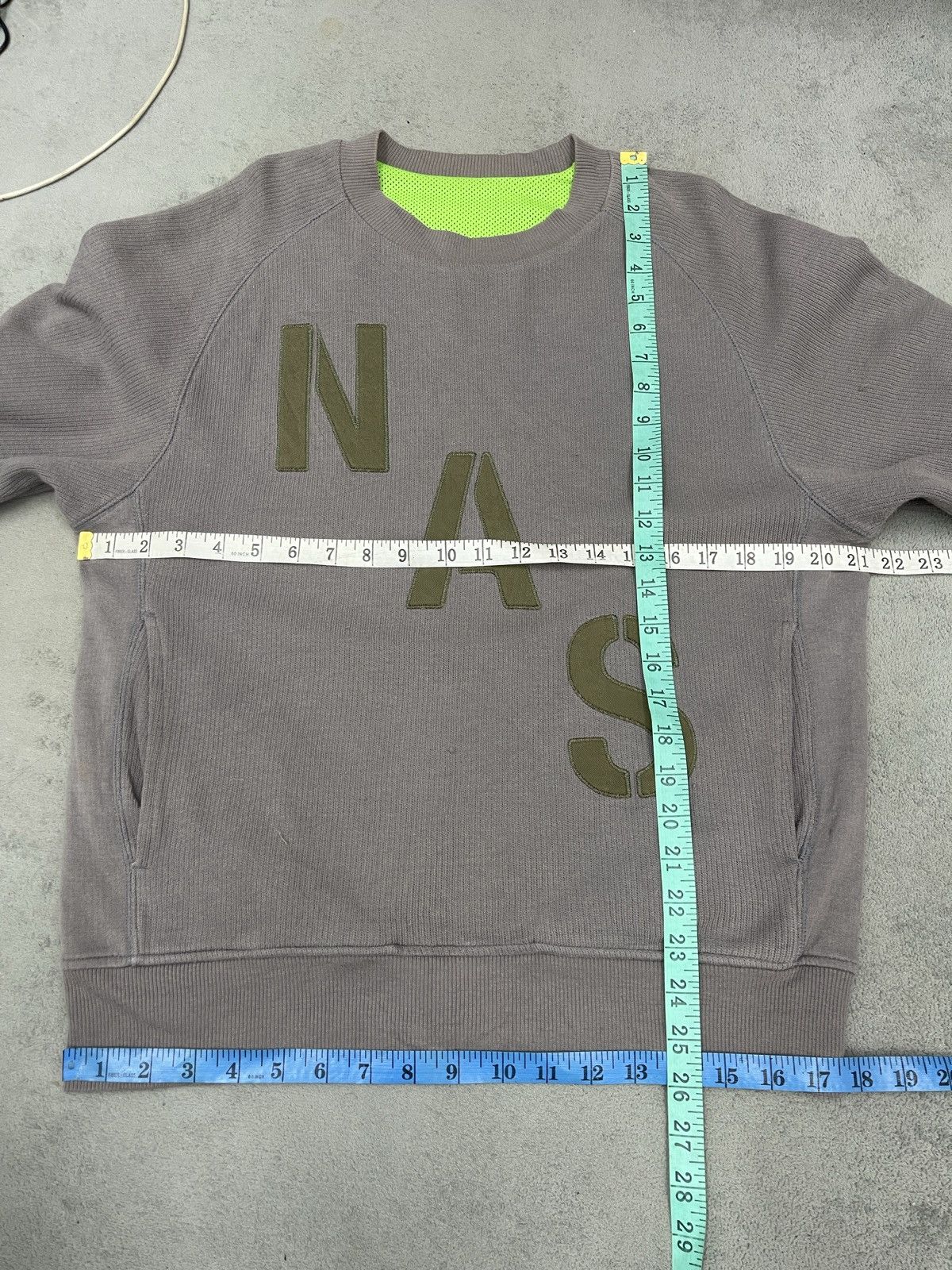 Japanese Brand × Nike RARE🔥NIKE AIR SOLE REVERSIBLE SWEATSHIRT Size US M / EU 48-50 / 2 - 13 Thumbnail