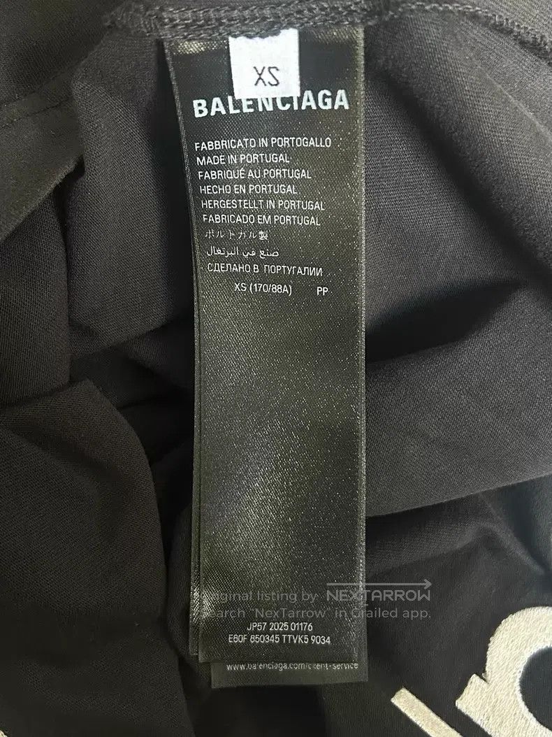 Balenciaga Balenciaga Ski Series Short Sleeve T-Shirt Size US XS / EU 42 / 0 - 4 Thumbnail