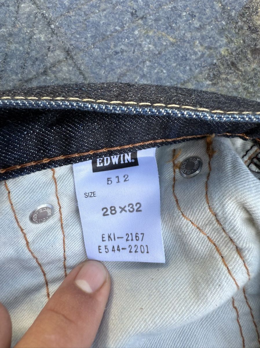 Edwin 90’s EDWIN 512 RARE MULTI LOGO Y2K RETRO JAPANESE PANTS Size US 28 / EU 44 - 10 Thumbnail