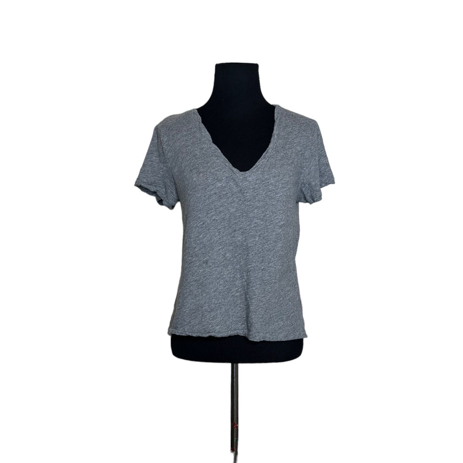 Madewell Madewell gray v neck casual short sleeves tee size XS Size XS / US 0-2 / IT 36-38 - 5 Thumbnail