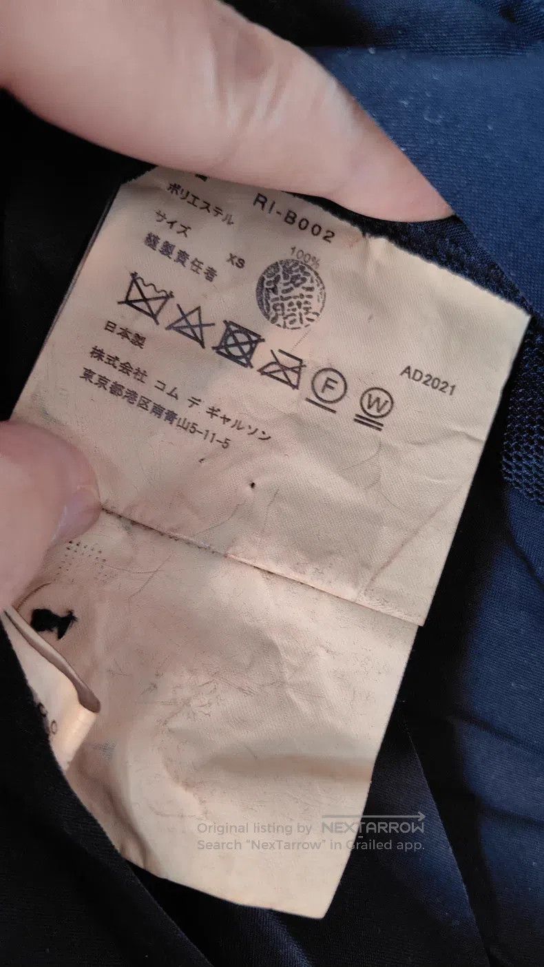 Comme des Garcons Comme des Garcons Collared Shirt with Cut-Out Details Size XS / US 0-2 / IT 36-38 - 5 Thumbnail