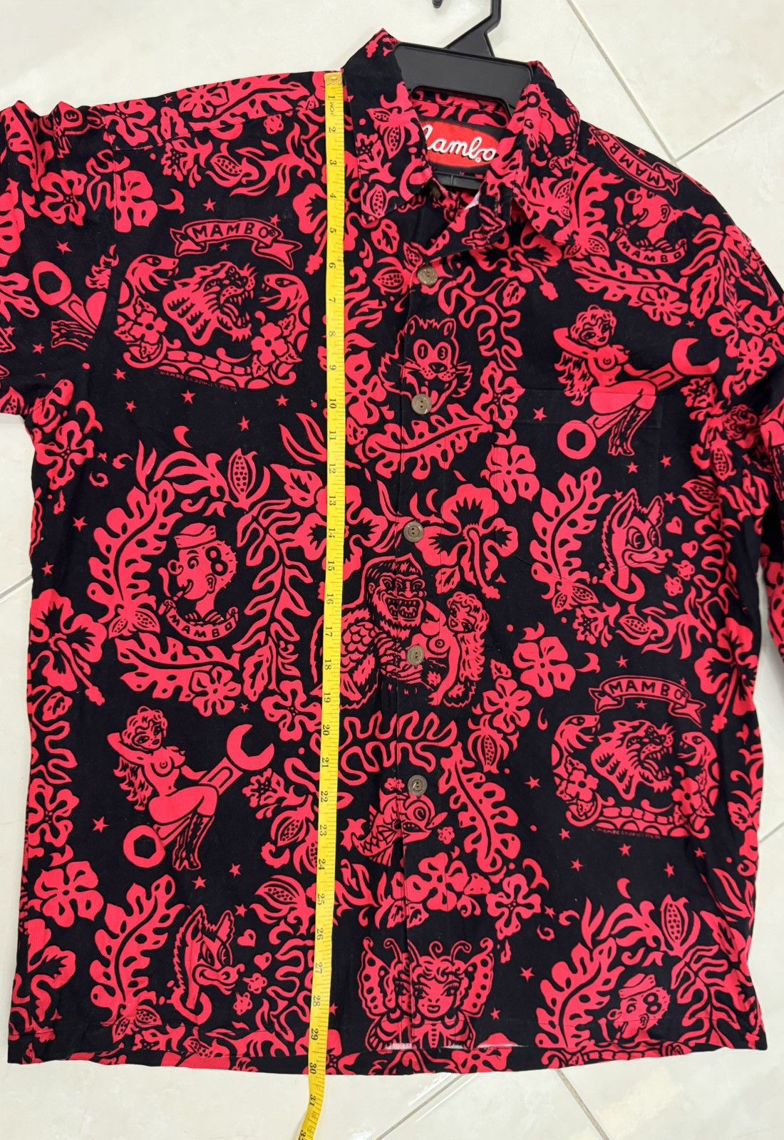 Mambo Vtg 90s Mambo Loud Fullprint Shirt Size US M / EU 48-50 / 2 - 11 Thumbnail