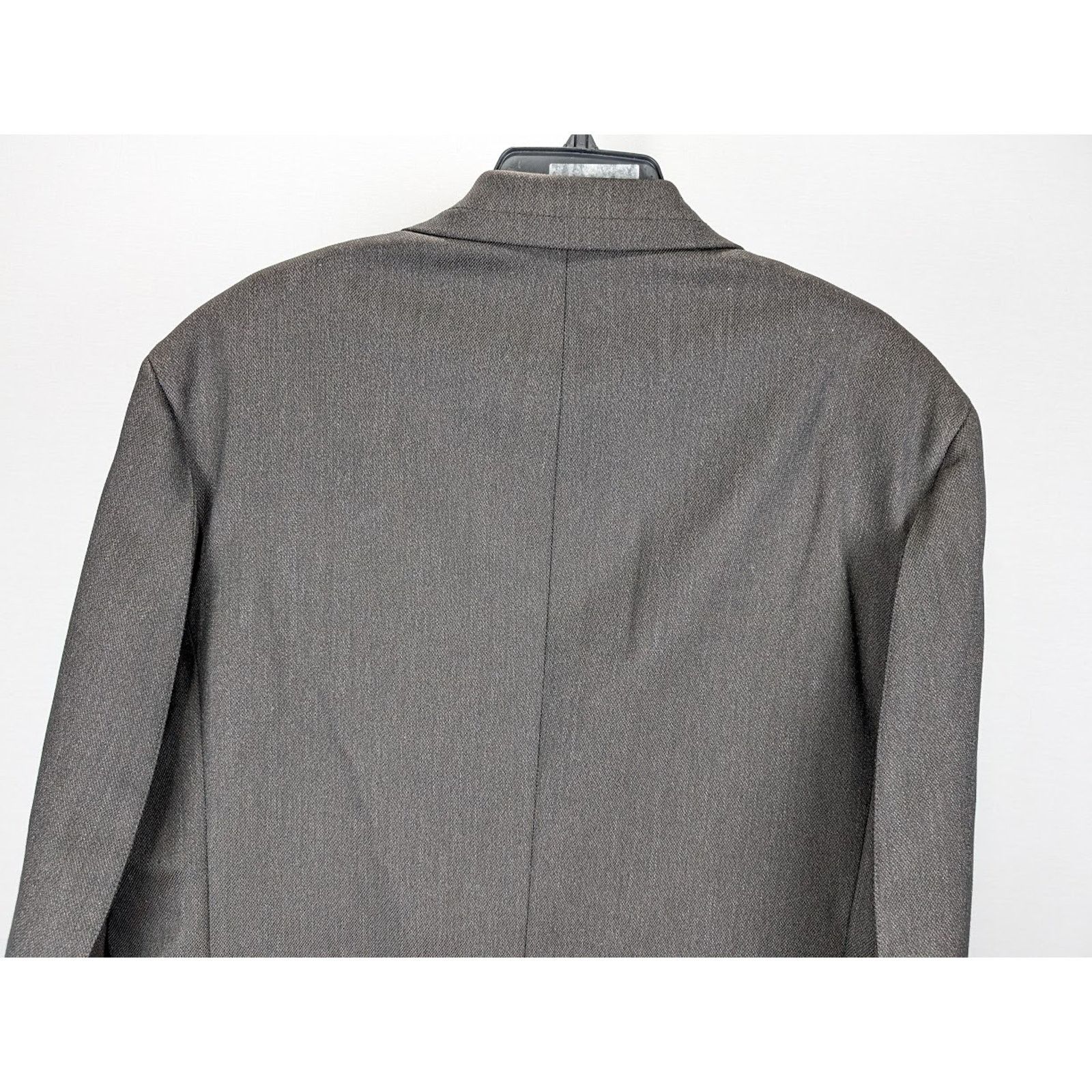 Bottega Veneta o1rshd1 Technical Wool Jacket in Brown/Grey/Black Size US L / EU 52-54 / 3 - 13 Thumbnail