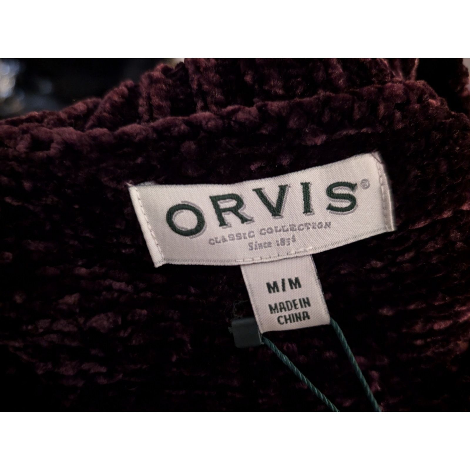 Orvis Orvis Purple Womens Medium Sweater NWT Size M / US 6-8 / IT 42-44 - 6 Thumbnail