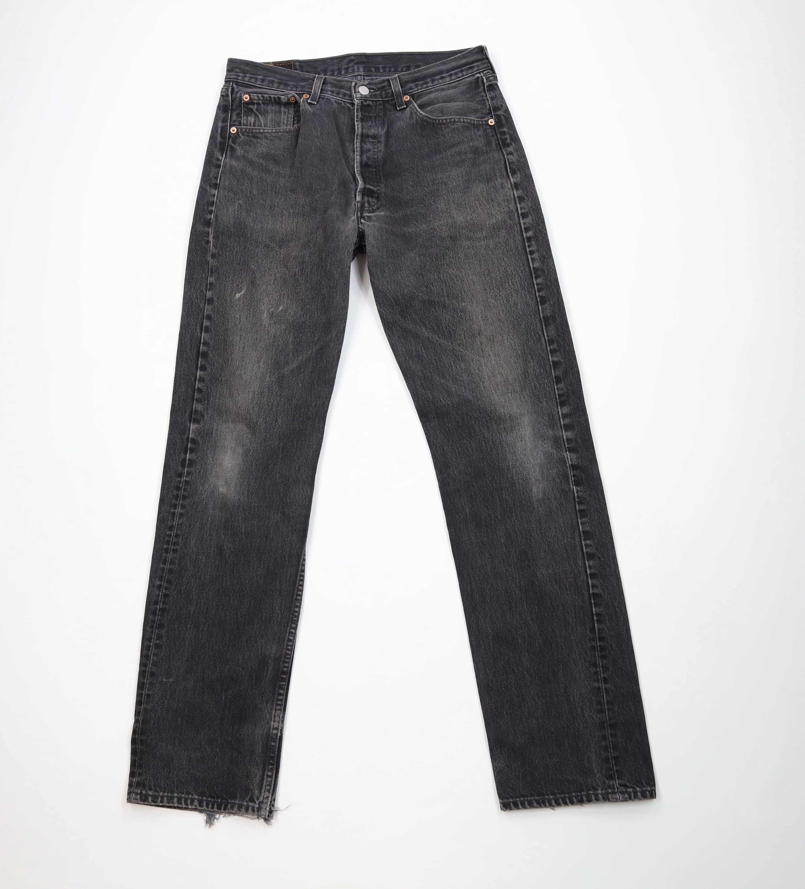 Levi's Vintage 90s Levis 501xx Button Fly Original Fit Jeans USA Size US 33 - 1 Thumbnail