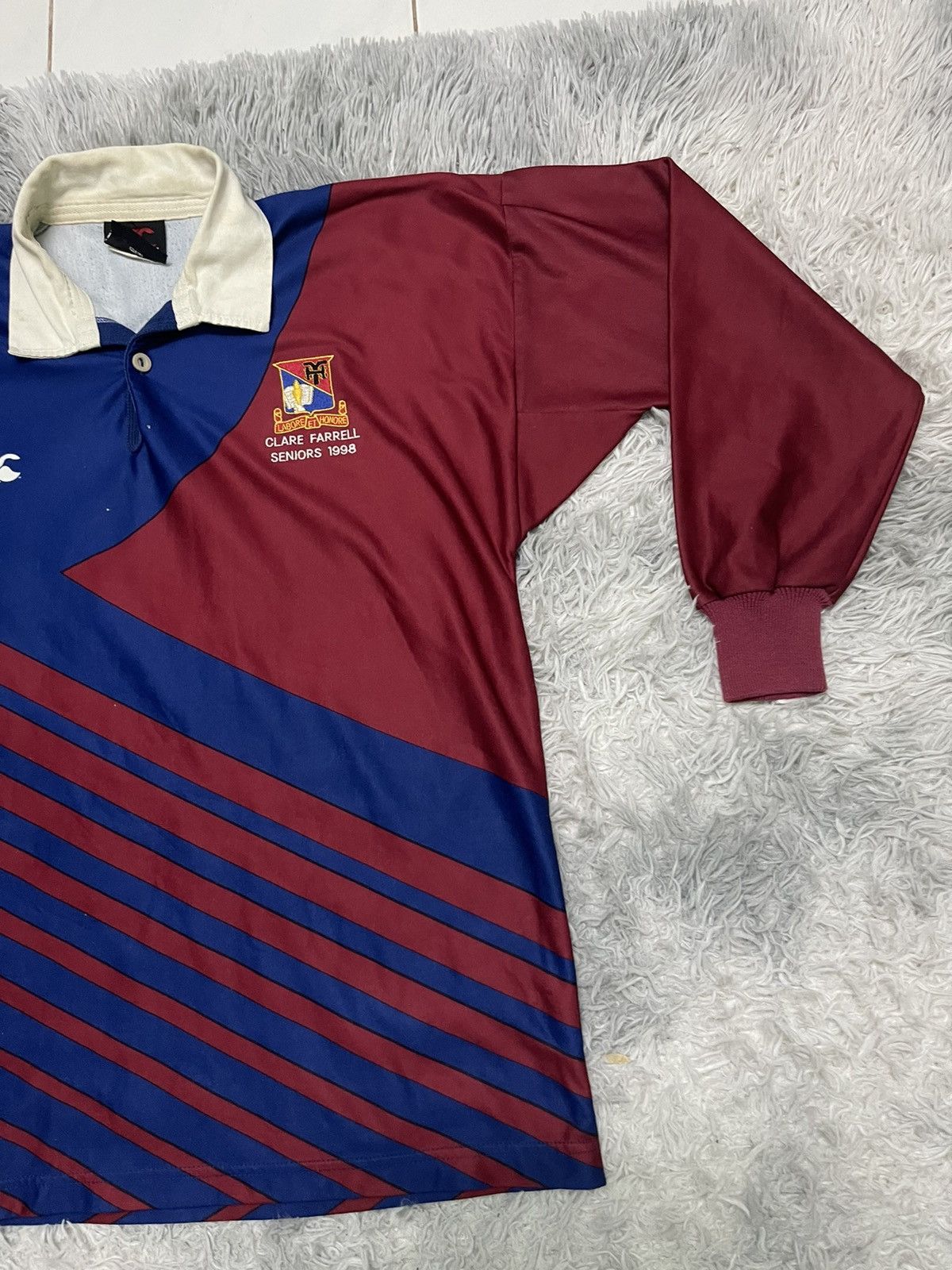 Canterbury of New Zealand 1998 CANTERBURY OF NEW ZEALAND CLARE FARRELL SENIOR JERSEY Size US L / EU 52-54 / 3 - 4 Thumbnail