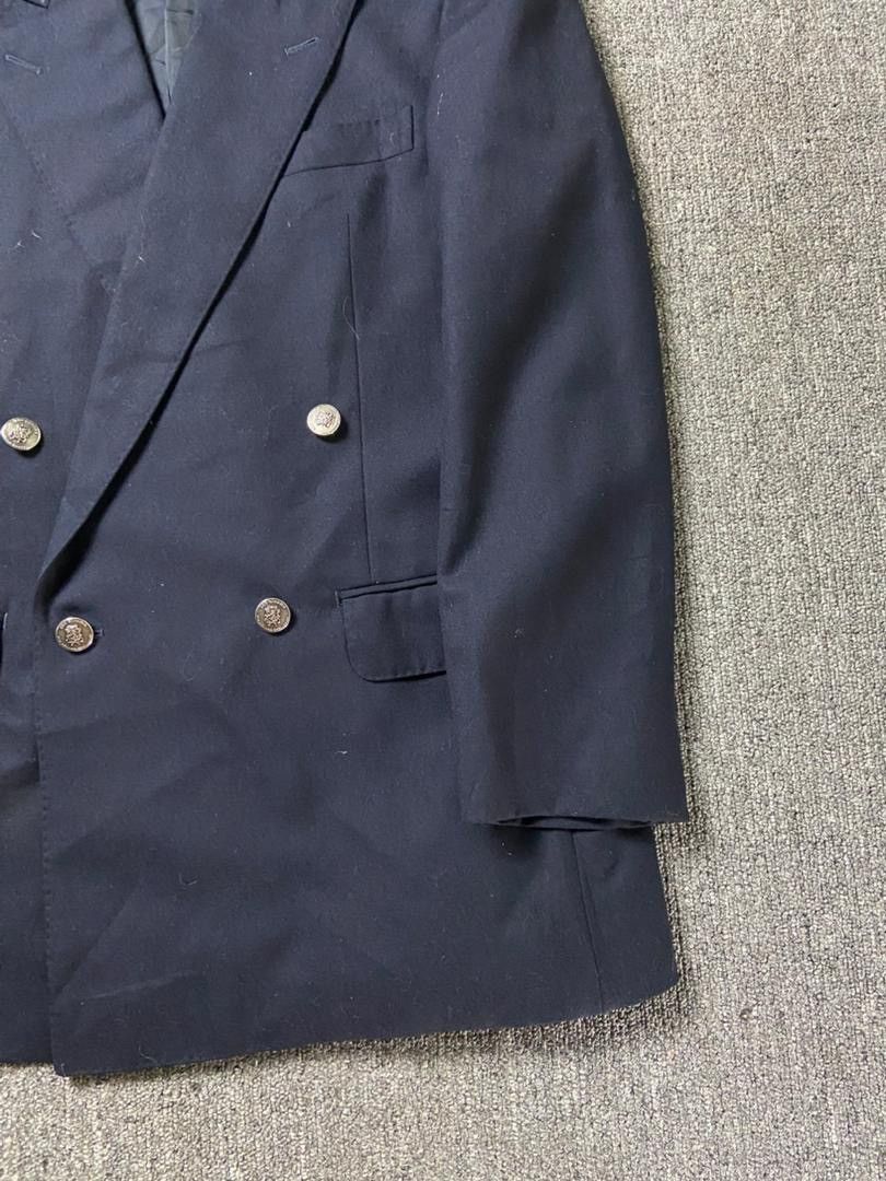 Burberry Prorsum Burberry Prorsum Tasmania Wool Double Breasted Blazer (201) Size US XS / EU 42 / 0 - 10 Thumbnail