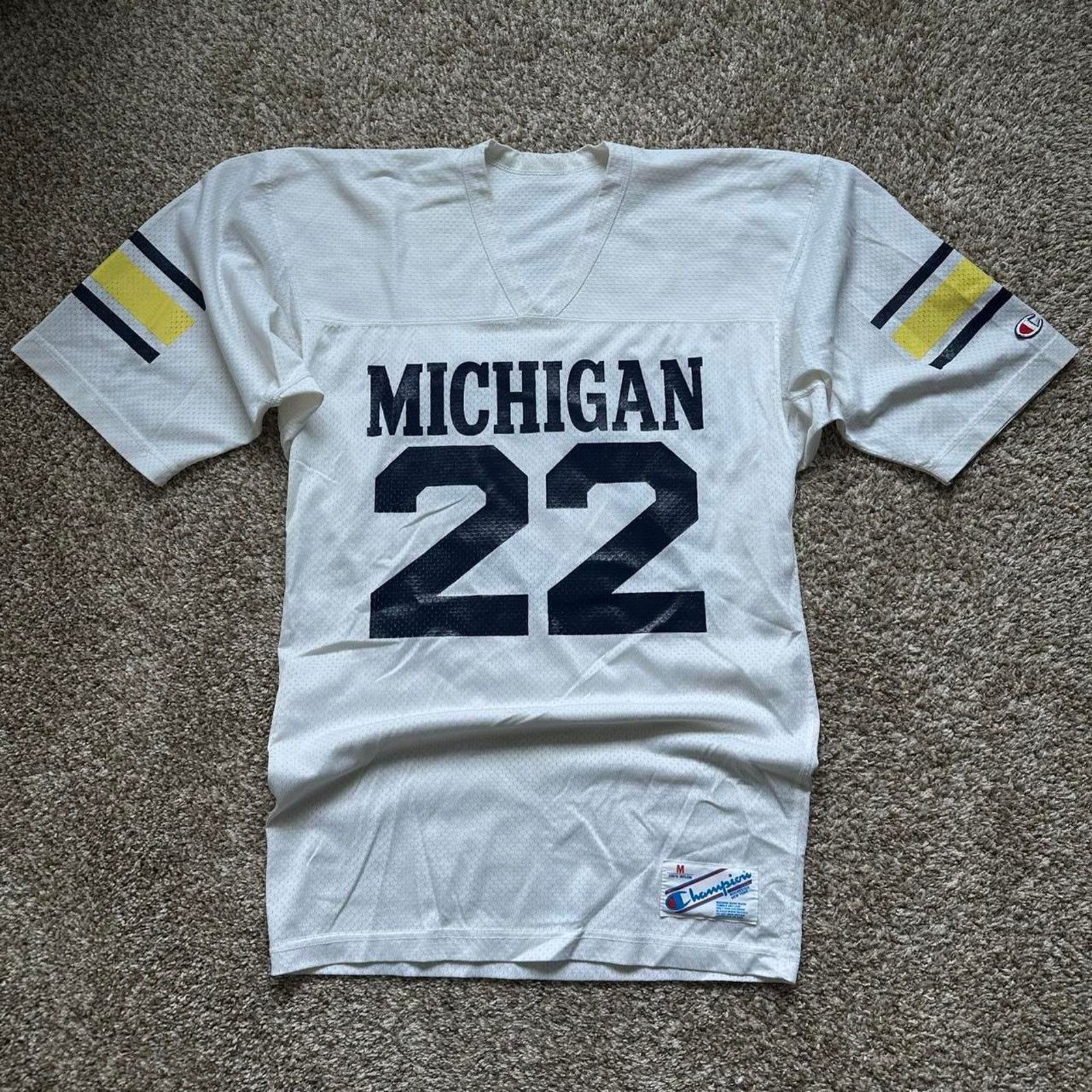 Champion × Vintage Vintage 80s champiom uofm university JERSEY Size US M / EU 48-50 / 2 - 7 Thumbnail