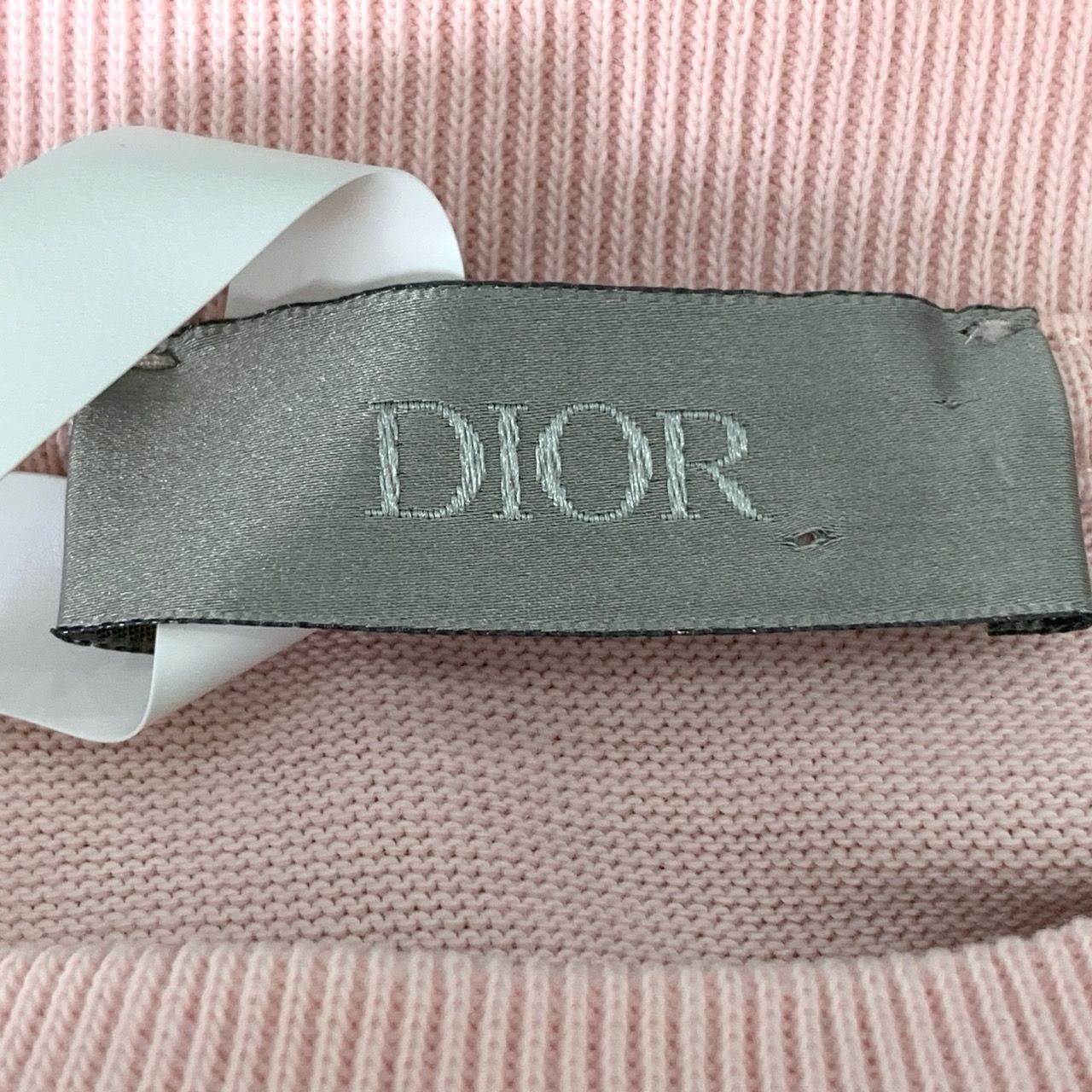 Dior Dior Embroidered Logo & Flower Pattern Cotton Short-Sleeve R Size L / US 10 / IT 46 - 2 Thumbnail