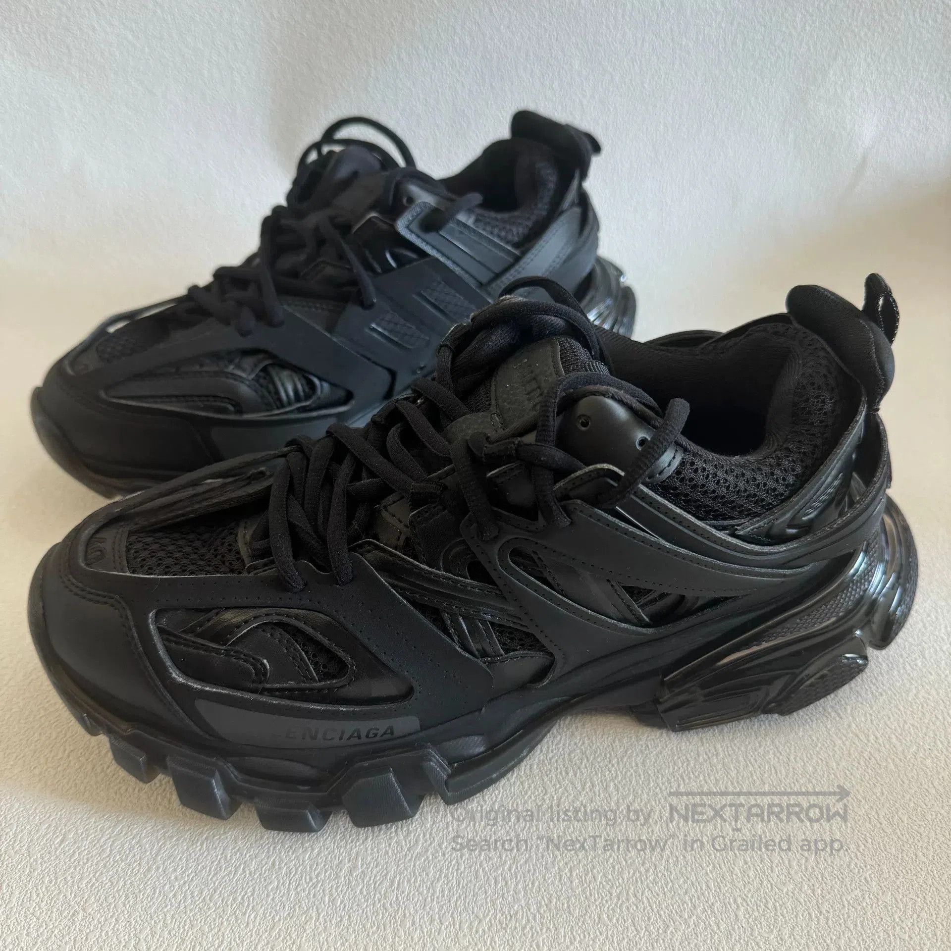 Balenciaga balenciaga track black dad sneakers size 40. Size US 10 / EU 43 - 1 Thumbnail