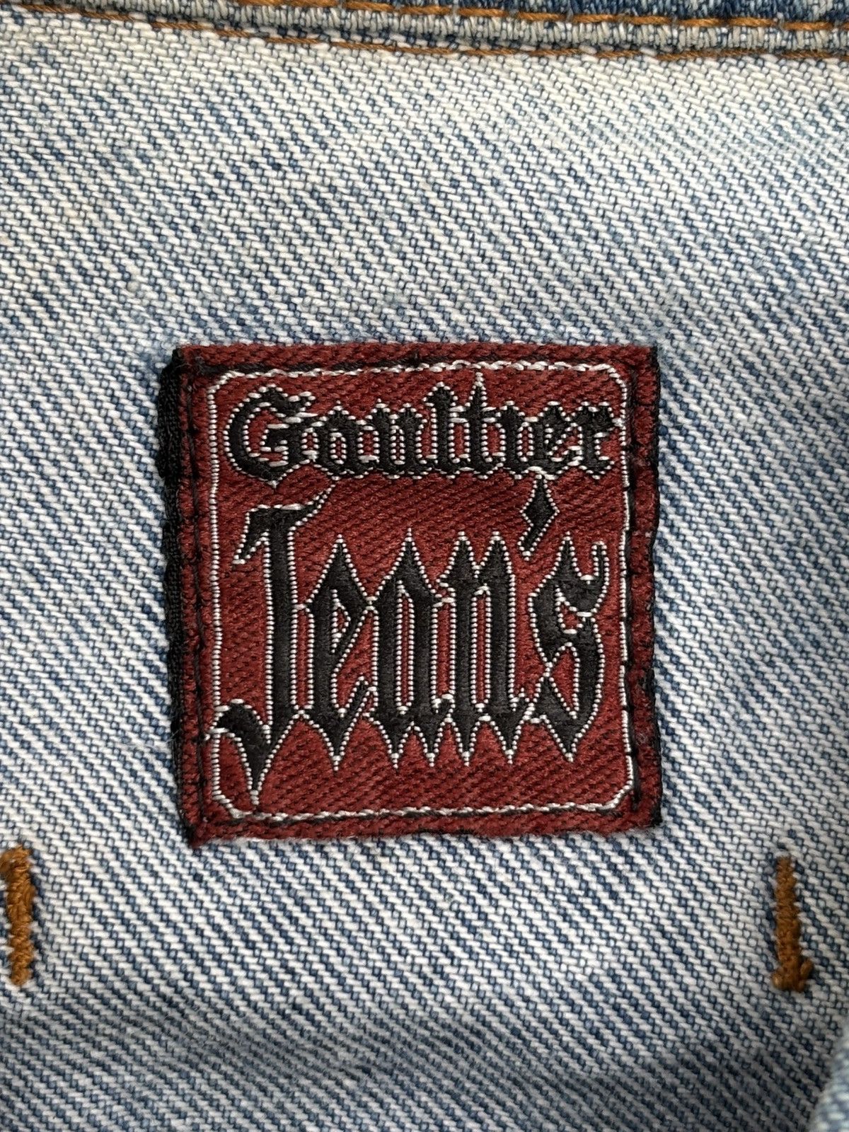 Jean Paul Gaultier 1990s Crop Trucker Denim Jacket Size US S / EU 44-46 / 1 - 6 Thumbnail