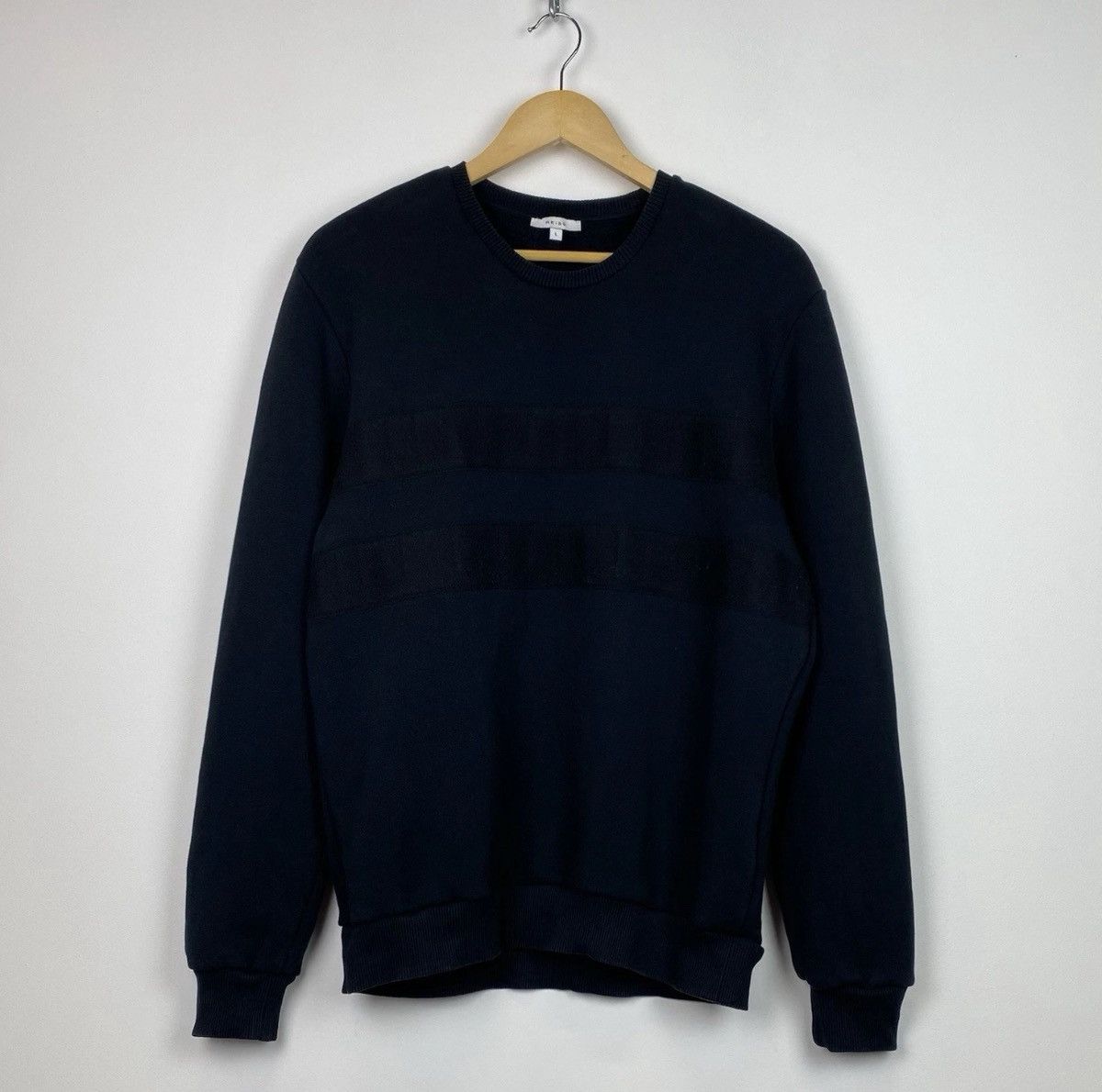 Reiss Reiss Alec Sweatshirt Crewneck Jumper Top Long Sleeve Black Size US L / EU 52-54 / 3 - 1 Thumbnail
