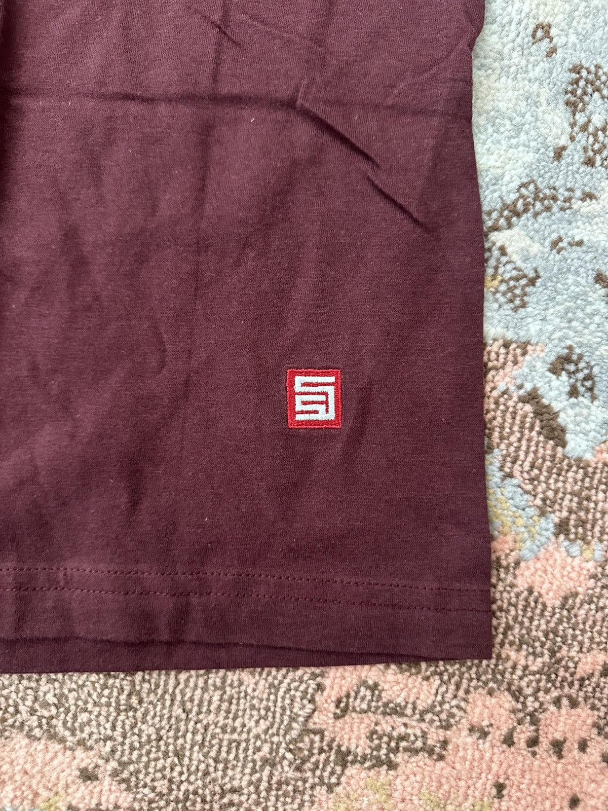 S/DOUBLE × Stussy S/double Shawn Stussy Vintage Shop T-shirt Navy XL. RARE Size US XL / EU 56 / 4 - 3 Thumbnail