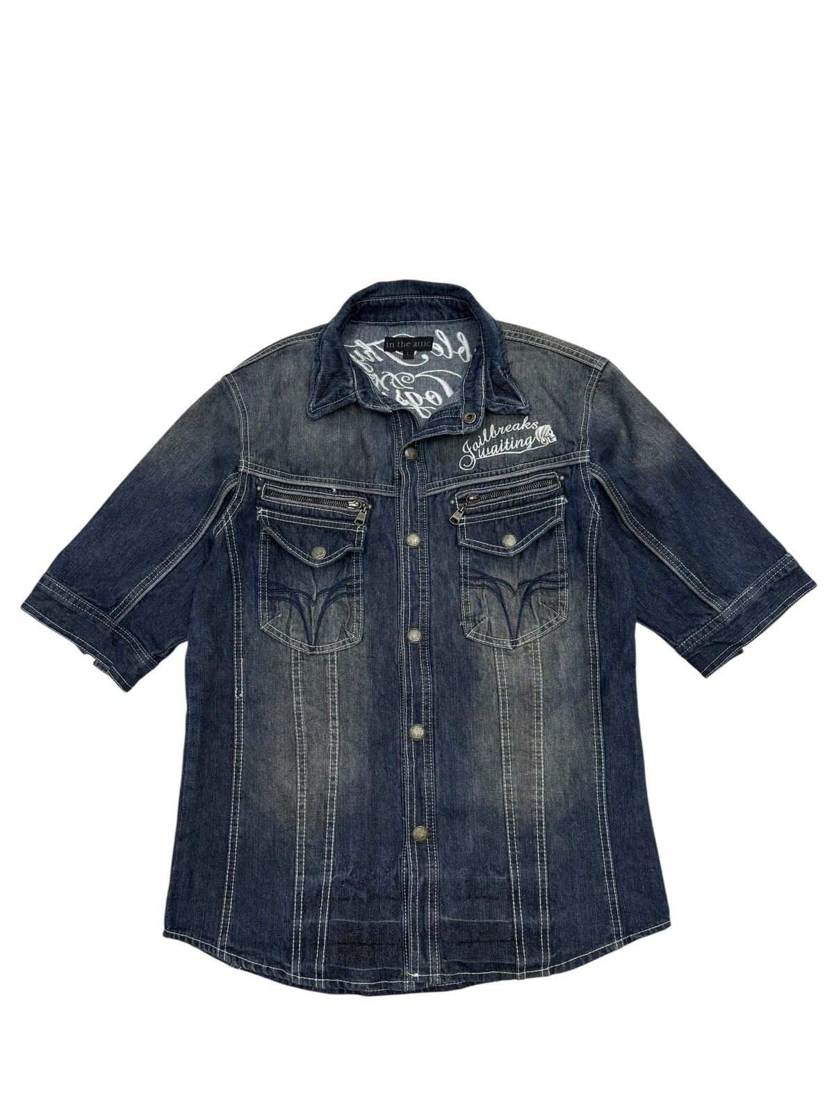 IN THE ATTIC PUNK DENIM SHIRT