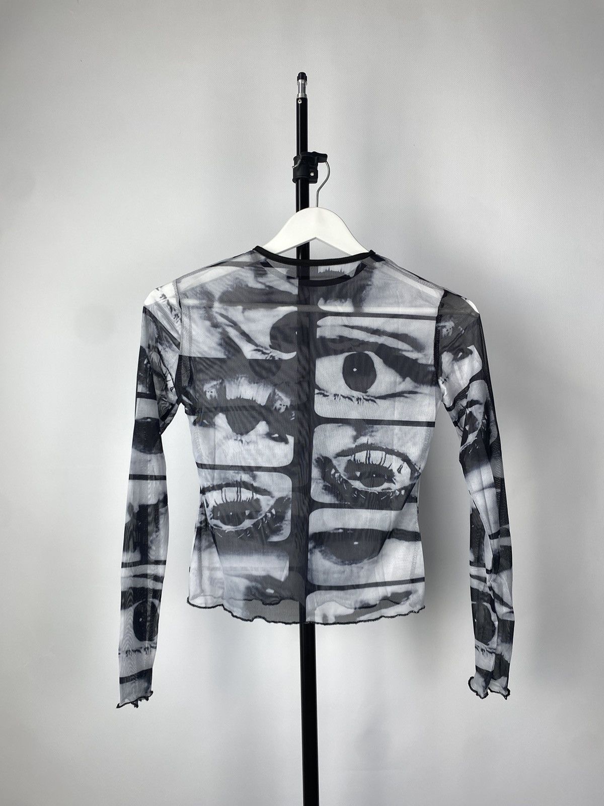 Designer × Japanese Brand Save The Queen Jean Paul Gaultier Style Mesh Top Blouses Size M / US 6-8 / IT 42-44 - 6 Thumbnail