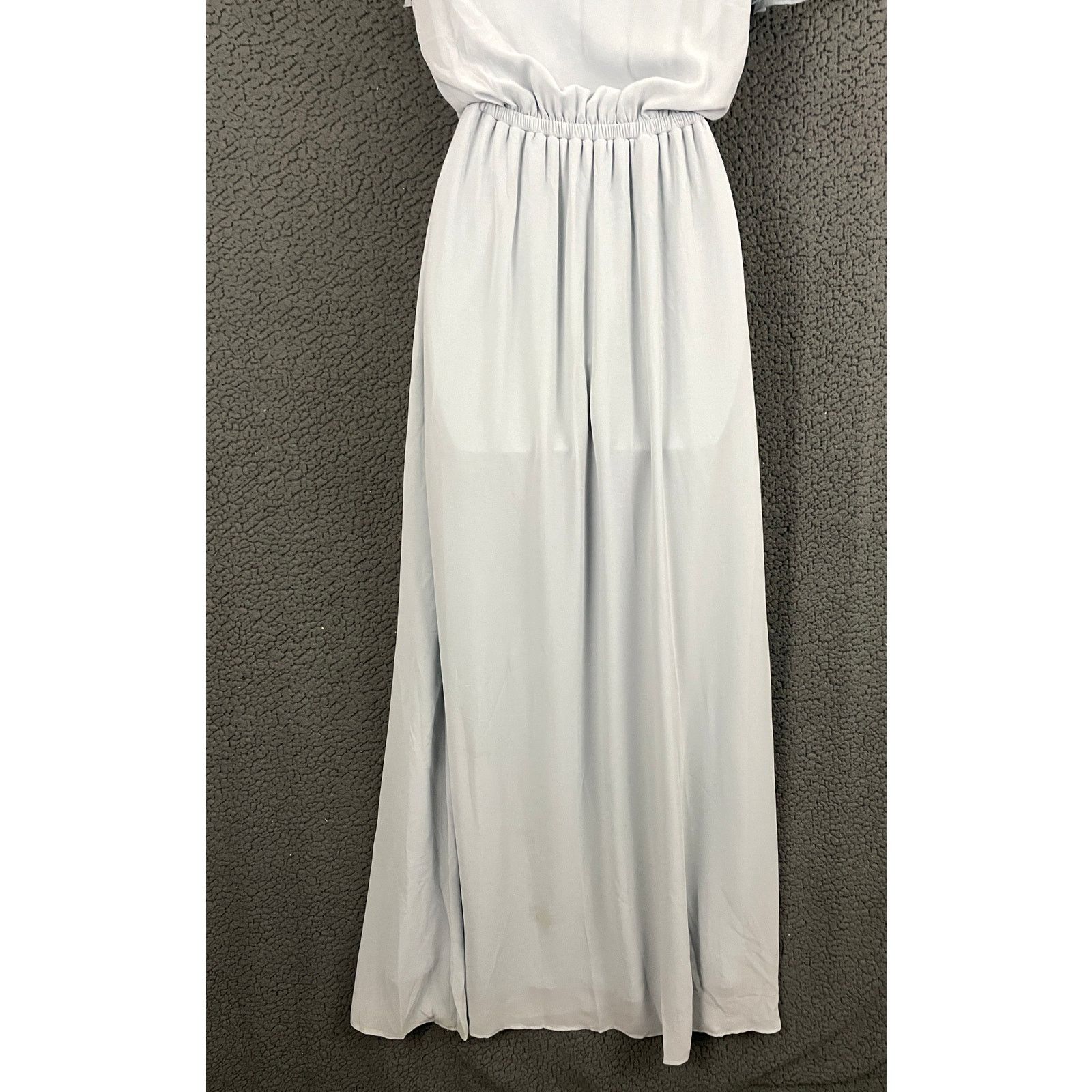 Show Me Your MuMu Show Me Your Mumu Michelle Flutter Maxi Dress Soft Blue XS Size XS / US 0-2 / IT 36-38 - 11 Thumbnail