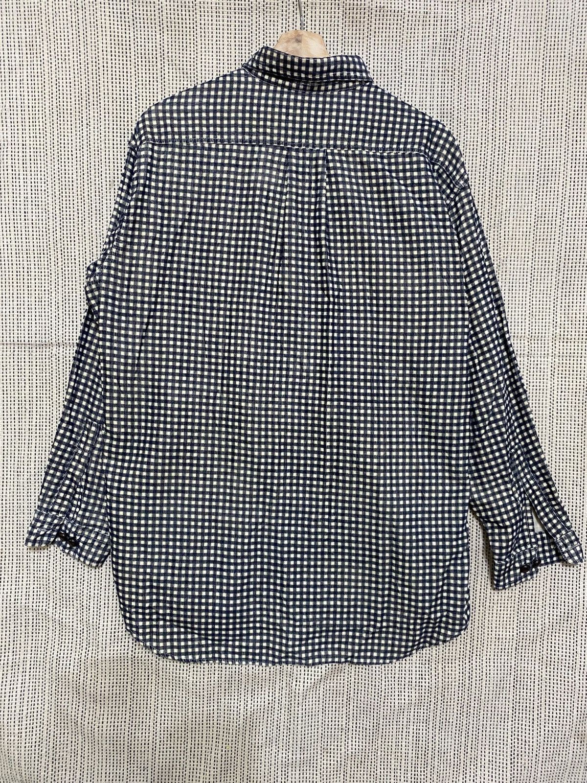 Takeo Kikuchi Takeo kikuchi wool two pocket shirt buttom up very rare Size US L / EU 52-54 / 3 - 11 Thumbnail