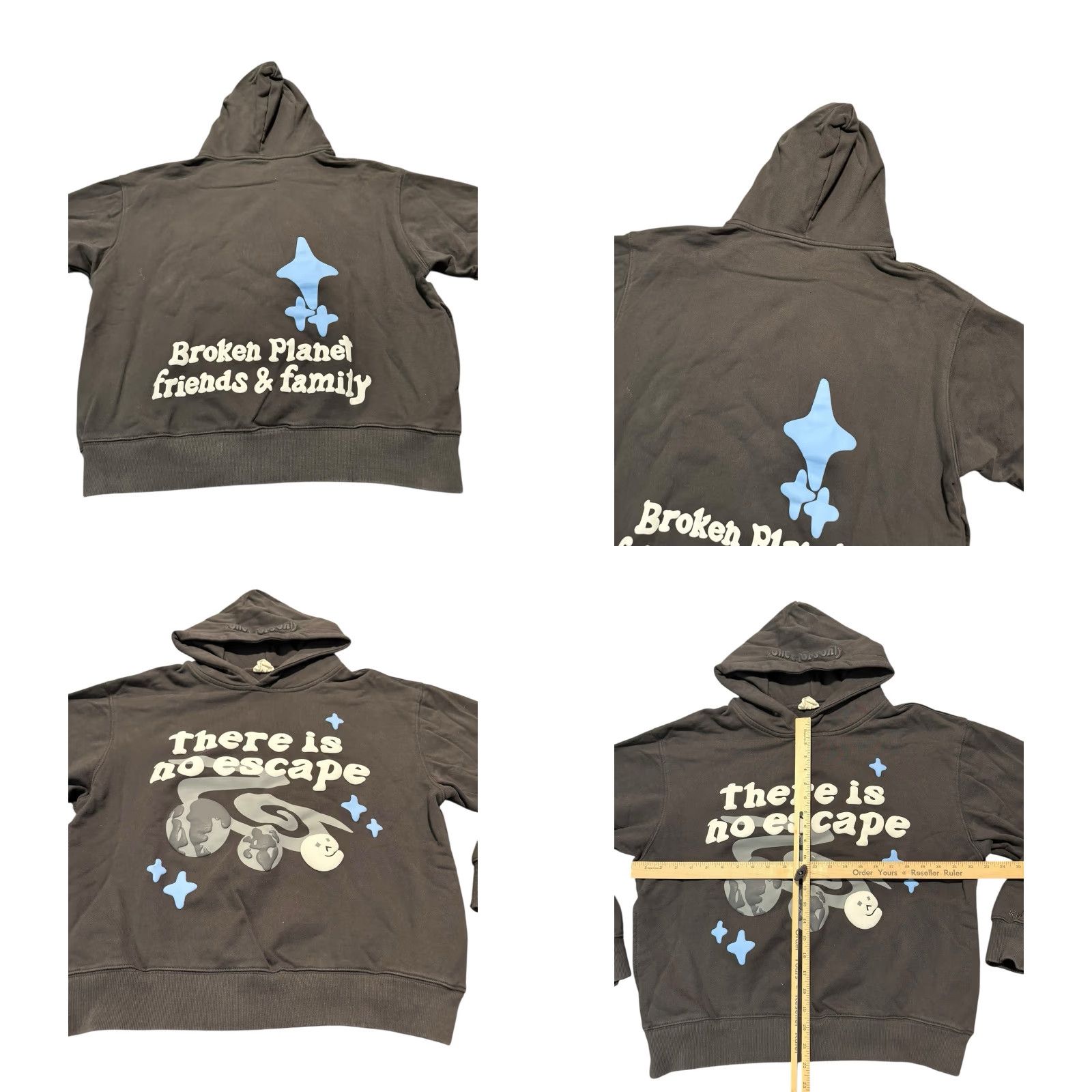 Broken Planet BROKEN PLANET Hoodie There Is No Escape Friends & Family Exclusive M Rare Unisex Adults Pullover Hooded Graphic Print Pockets Size US M / EU 48-50 / 2 - 8 Thumbnail