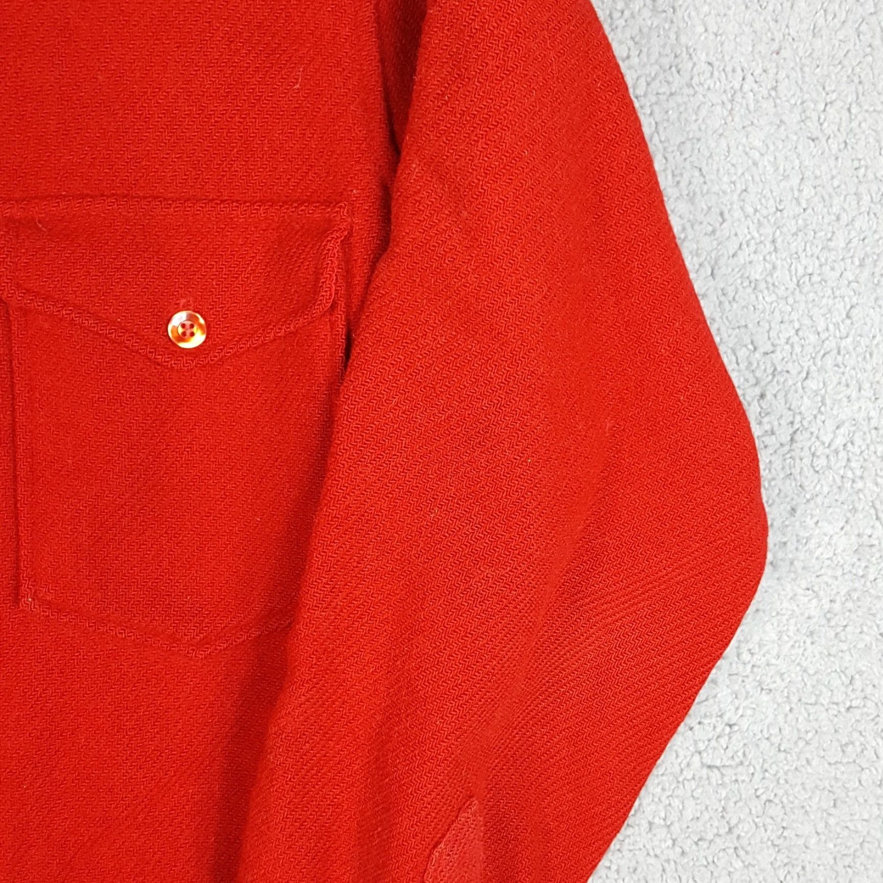 Pendleton Vintage Pendleton USA Men's Medium Button-Up Shirt 70s Herringbone Wool Collared Retro Casual Size US M / EU 48-50 / 2 - 6 Thumbnail
