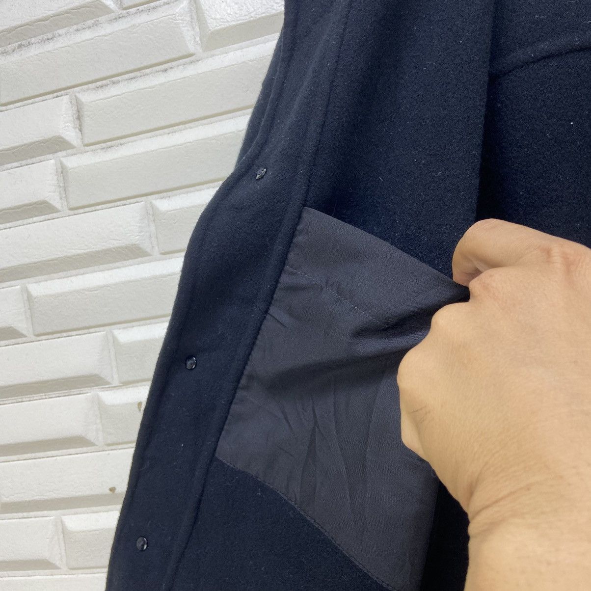 Jil Sander × Uniqlo Jil Sander X Uniqlo Oversized Loose Style Wool Coat Size US M / EU 48-50 / 2 - 6 Thumbnail