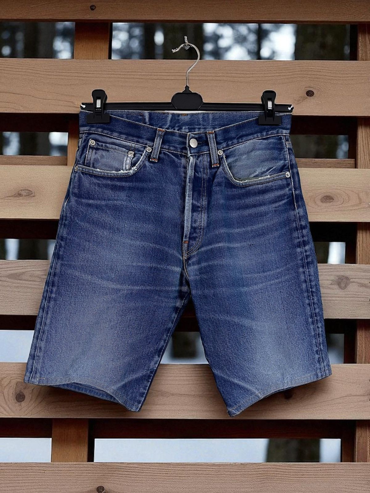 Replay Replay 909 Regular denim shorts size S Size US 28 / EU 44 - 1 Thumbnail