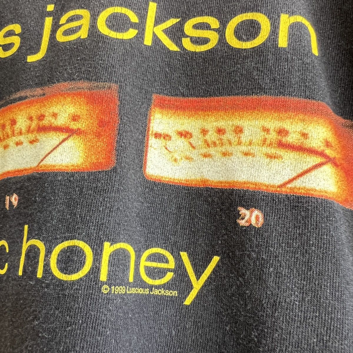 Band Tees 1999 Luscious Jackson Electric Honey Band Tour Tee Shirt Size US XL / EU 56 / 4 - 8 Thumbnail