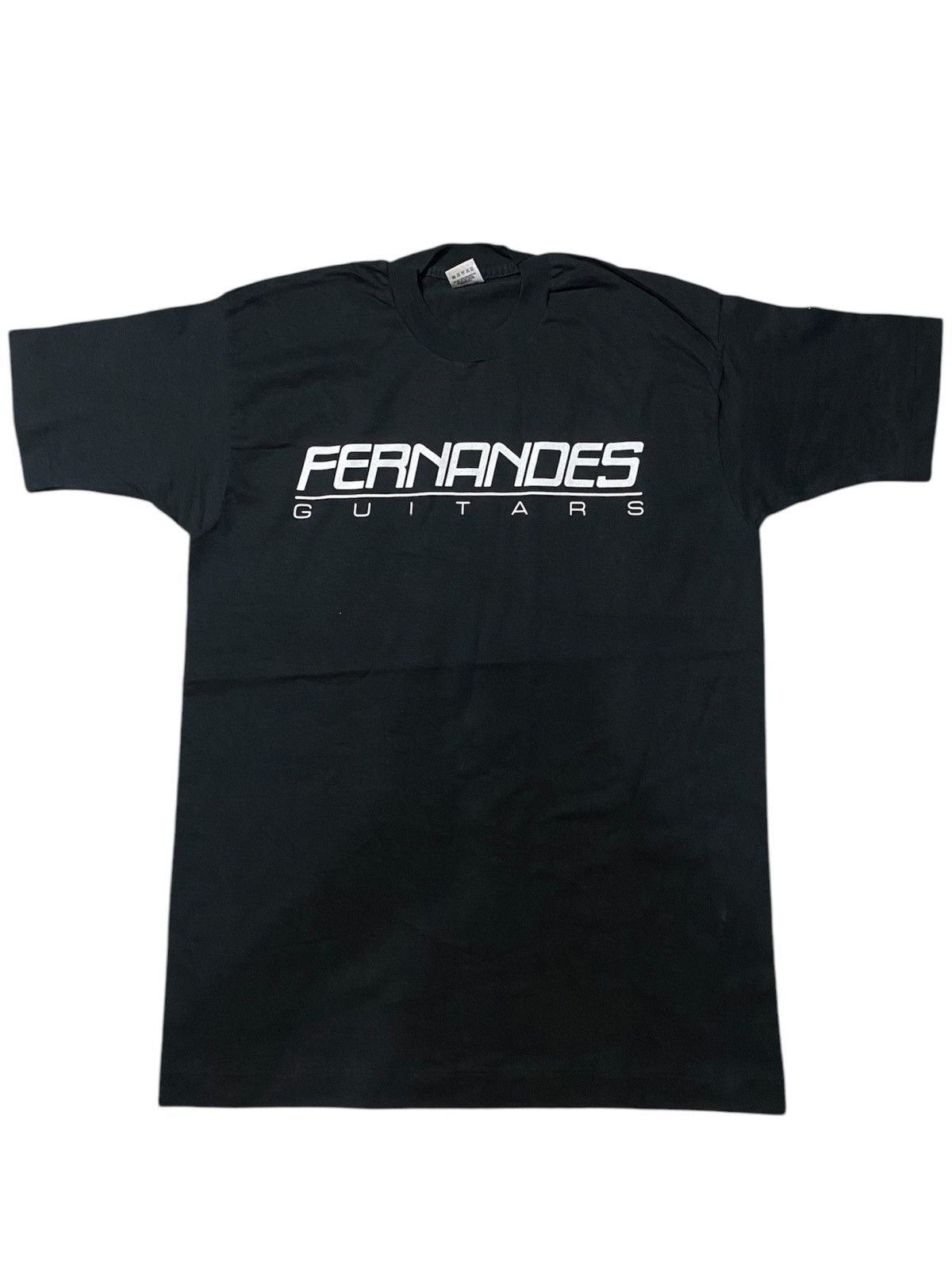 Band Tees × Vintage Vintage Fernandes Guitars Tshirt Deadstock Size US L / EU 52-54 / 3 - 1 Thumbnail