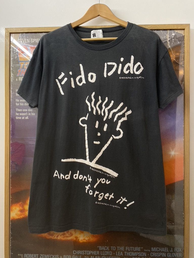 Vintage 1985 Vintage Fido Dido UFS Promo Graphic T Shirt Size US L / EU 52-54 / 3 - 1 Thumbnail