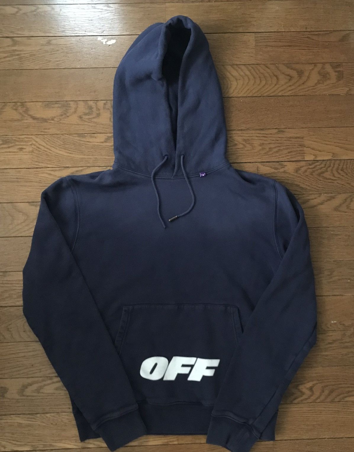 Off white blue wing hoodie best sale