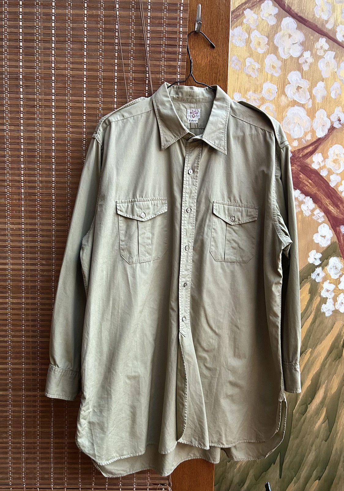 Van Heusen 50’s British Army Officer’s Shirt By Van Heusen Size US XL / EU 56 / 4 - 1 Thumbnail