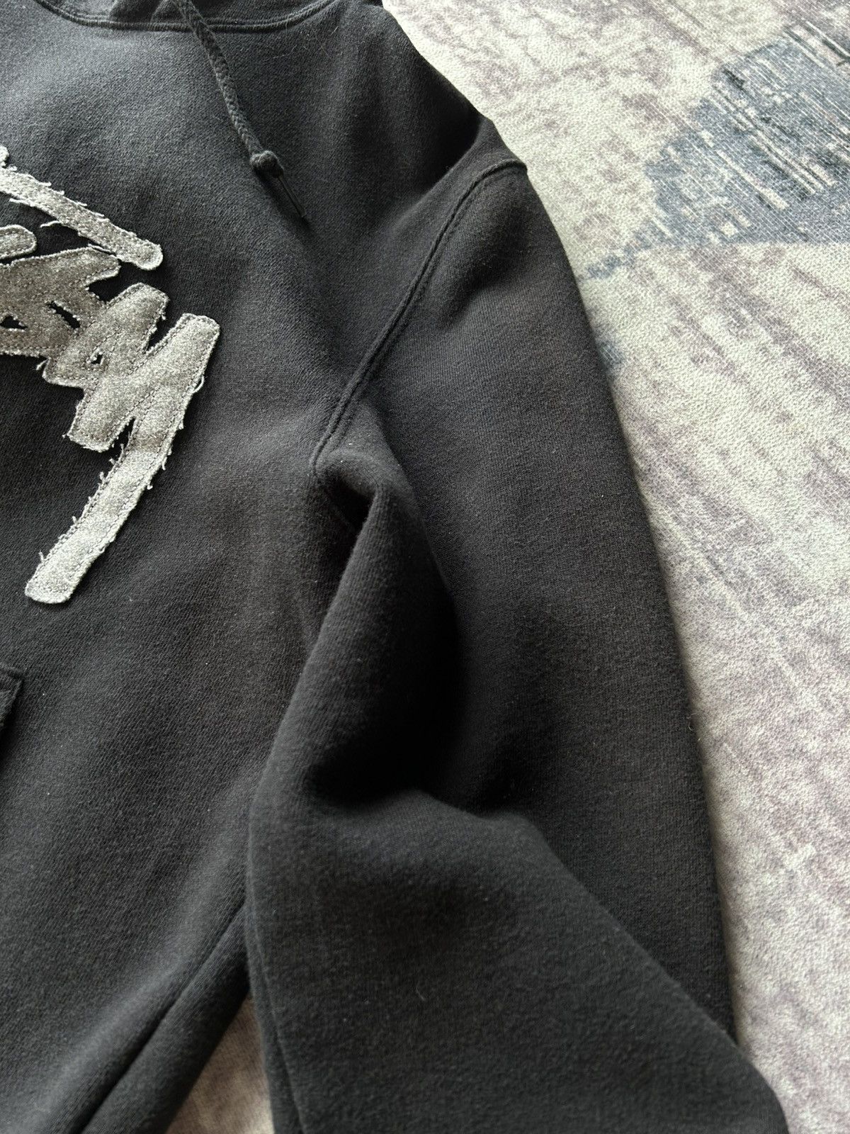 Stussy Stussy Black Embroidered Hoodie Size US S / EU 44-46 / 1 - 7 Thumbnail