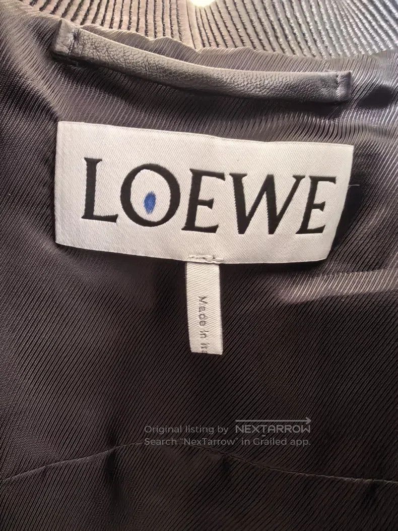Loewe Loewe Lamb leather jacket, pure leather material, baseball Size XS / US 0-2 / IT 36-38 - 3 Thumbnail