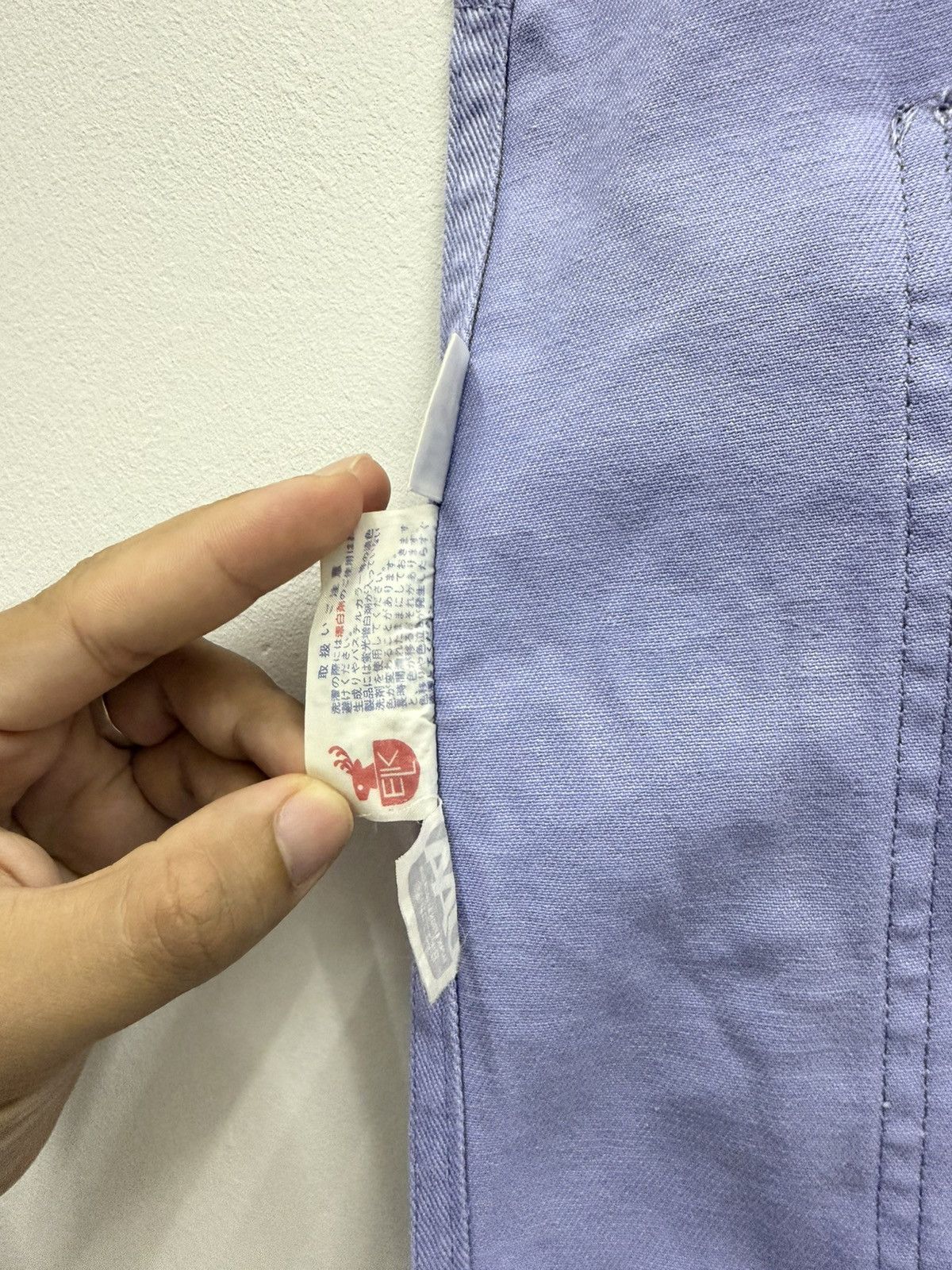 Issey Miyake 80s Issey Miyake Design Studio Lavender Apron Size ONE SIZE - 7 Thumbnail