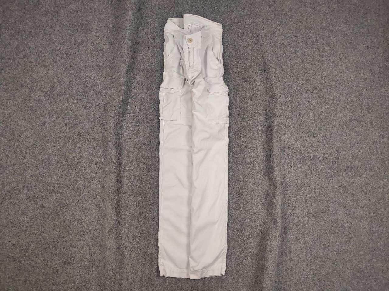 L.B.M. 1911 L.B.M.1911 Italy Design White Cotton Cargo Trouser Pants Size US 32 / EU 48 - 1 Thumbnail
