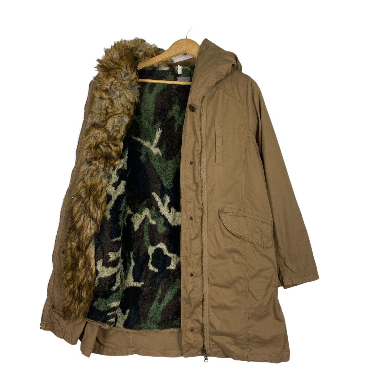 Deluxeware EENI MEENI FUR LONG COAT JACKET Size US M / EU 48-50 / 2 - 1 Thumbnail