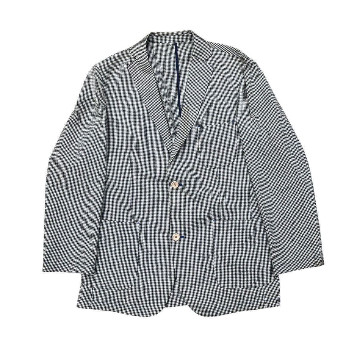 Adolfo Dominguez Small checked light blazer Size US S / EU 44-46 / 1 - 1 Thumbnail