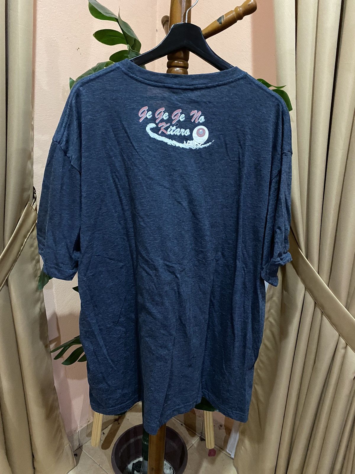 Anime GeGeGe no Kitaro Vintage Japanese Graphic T-shirt - 4L Size Size US XXL / EU 58 / 5 - 6 Thumbnail