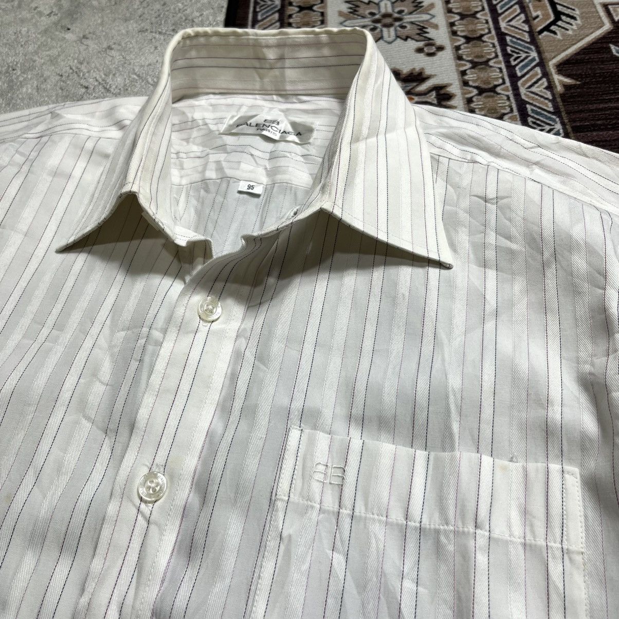 Balenciaga Balenciaga Paris Shirt Size US M / EU 48-50 / 2 - 4 Thumbnail