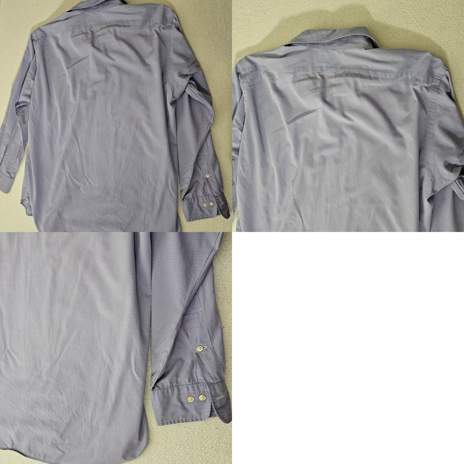 Polo Ralph Lauren VINTAGE Polo Ralph Lauren Button-Up Shirt Men 17.5 34 Purple Check Casual Preppy Pocketed 100% Cotton Mens Size US XXL / EU 58 / 5 - 8 Thumbnail