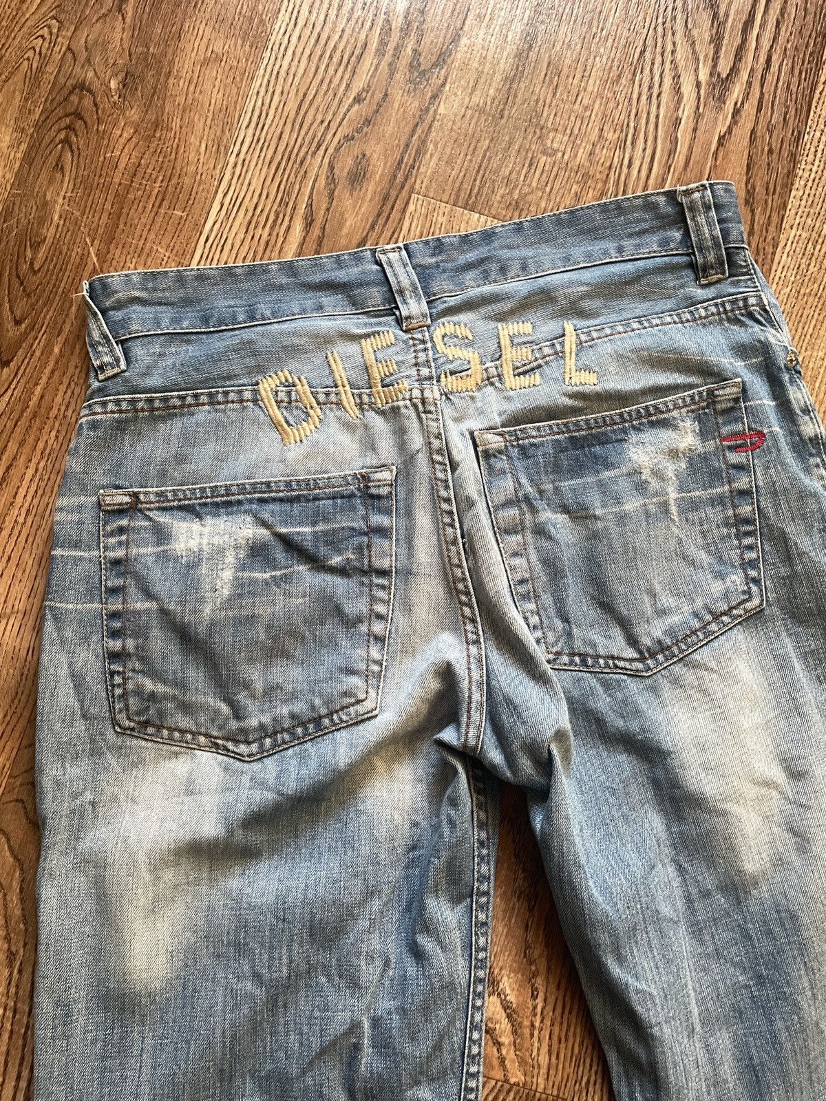 Diesel Diesel vintage Shorts Big logo Oldmoney style Streetwear y2k Size US 33 - 6 Thumbnail