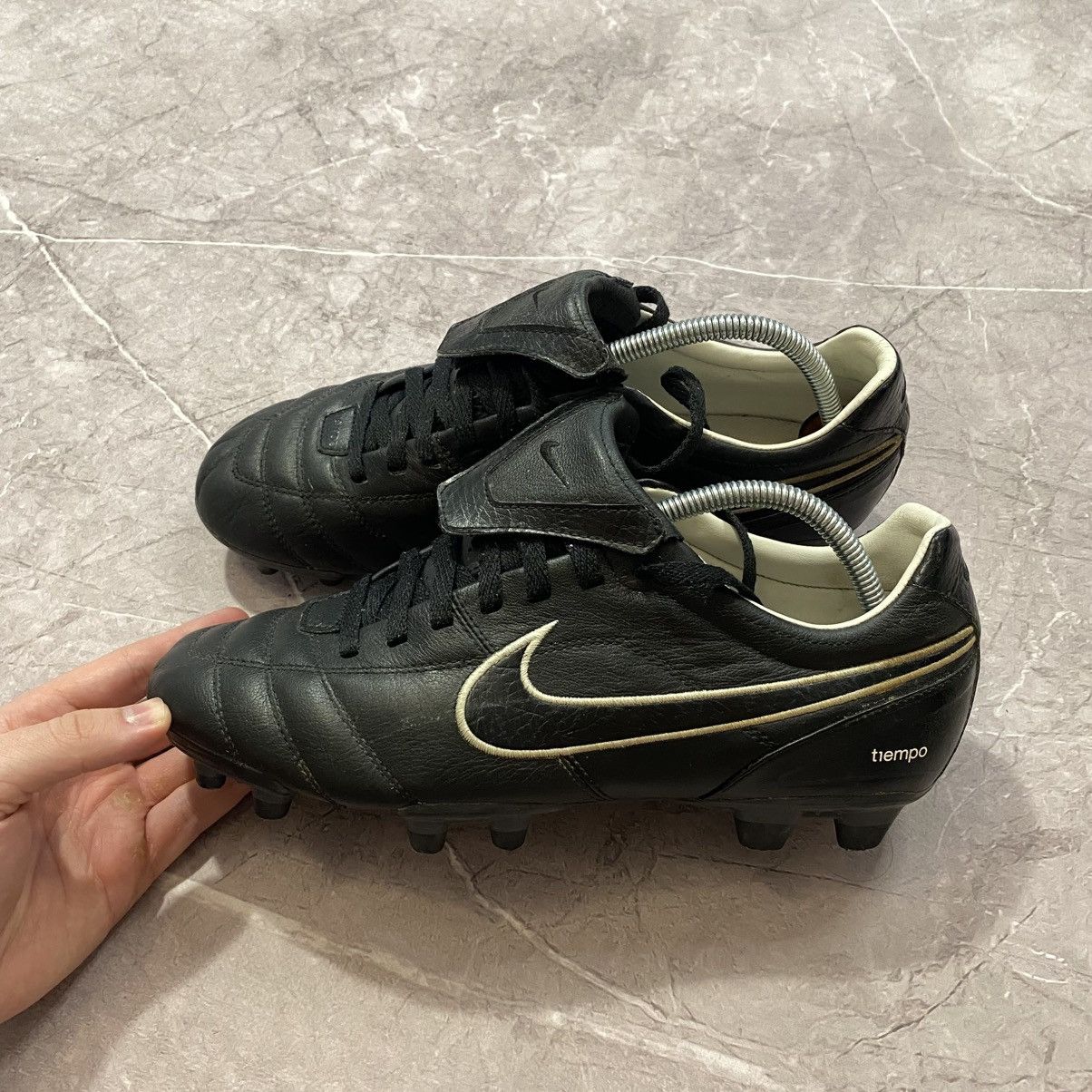 Nike VINTAGE NIKE TIEMPO MYSTIC II FG R10 FOOTBALL BOOTS Size US 10.5 / EU 43-44 - 3 Thumbnail